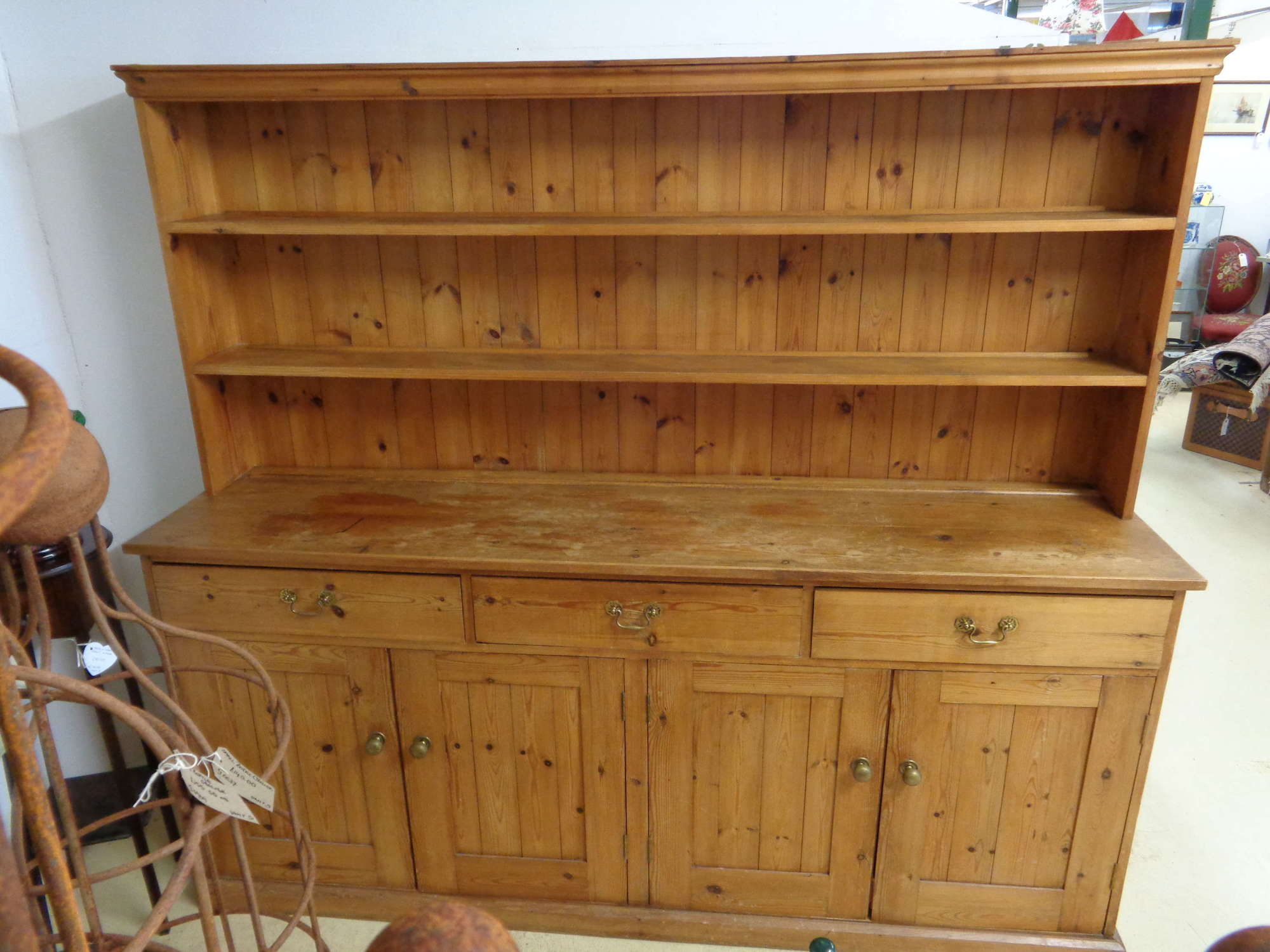 Large Old Pine Dresser