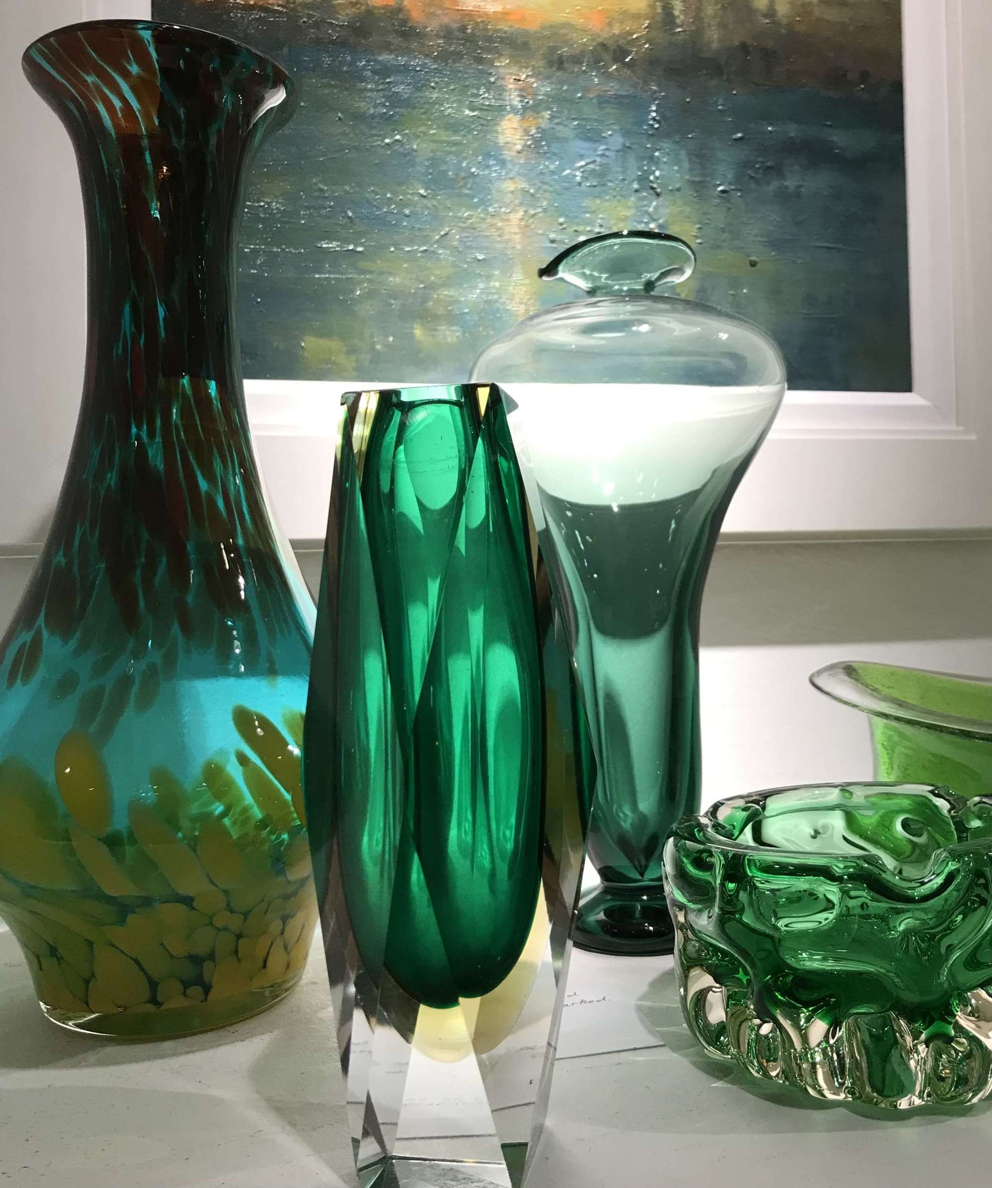 Studio glass - please contact us for details of current stock.