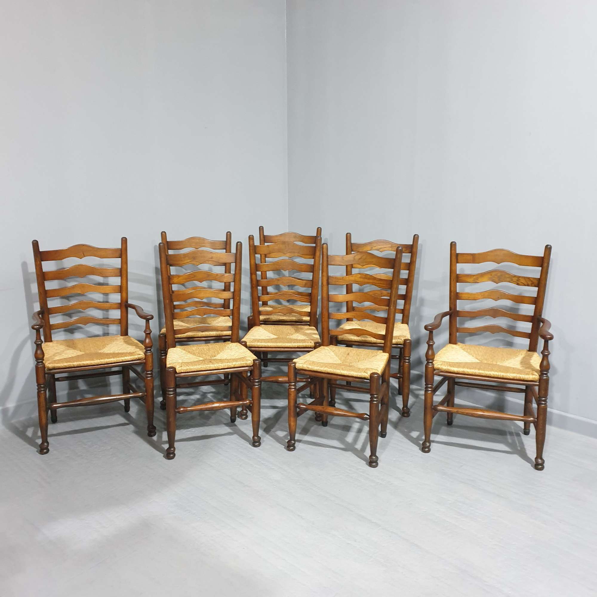 Eight Ash Lancashire Chairs
