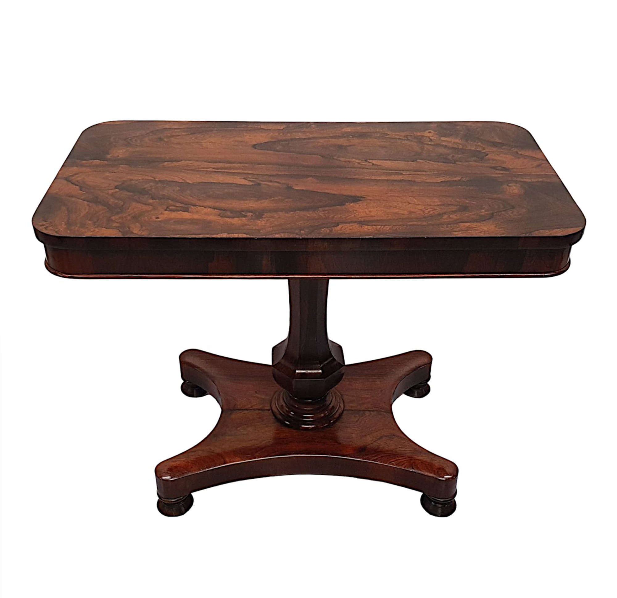 A Gorgeous Early 19th Century Fruitwood Occasional Or Centre Table