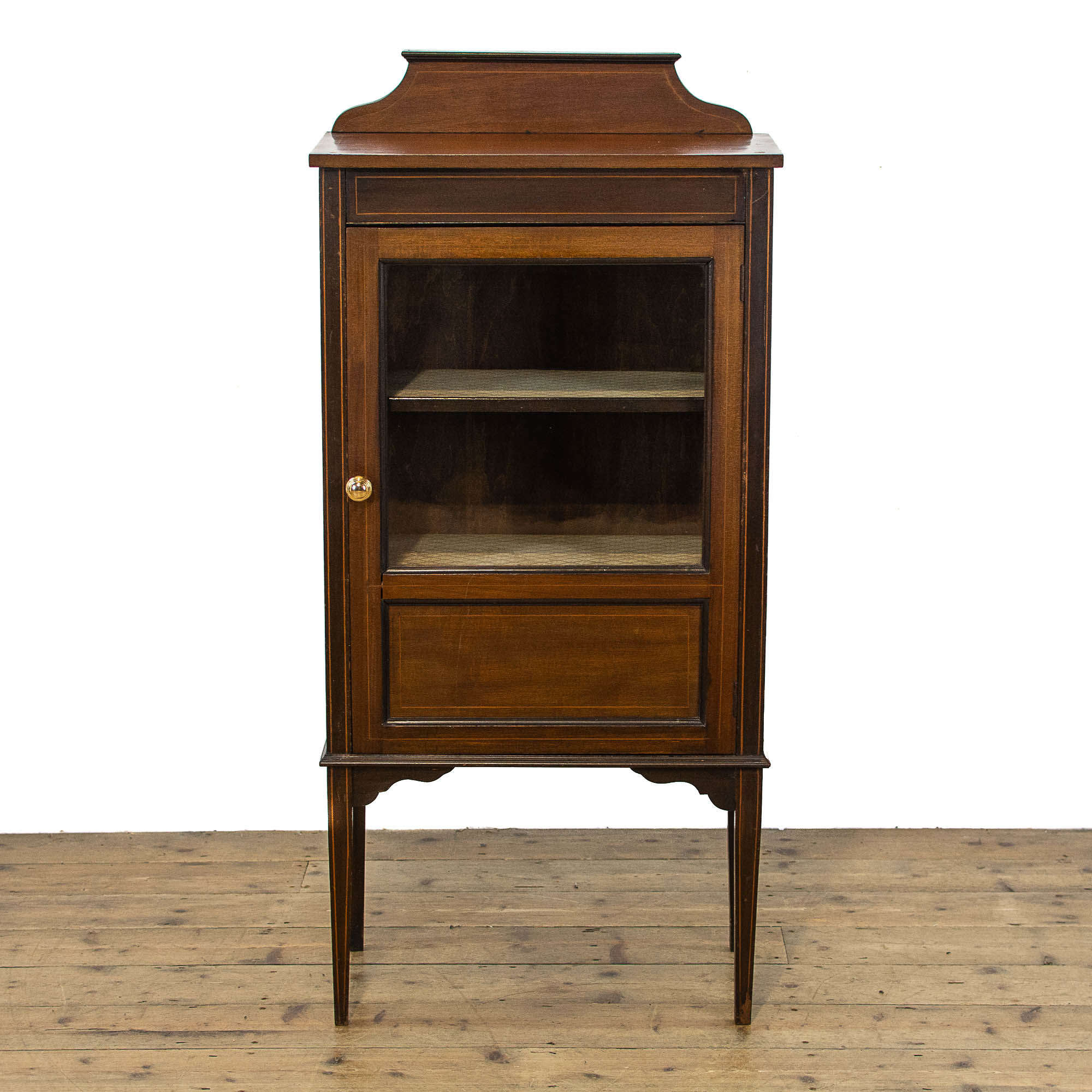 Small Edwardian Antique Display Cabinet