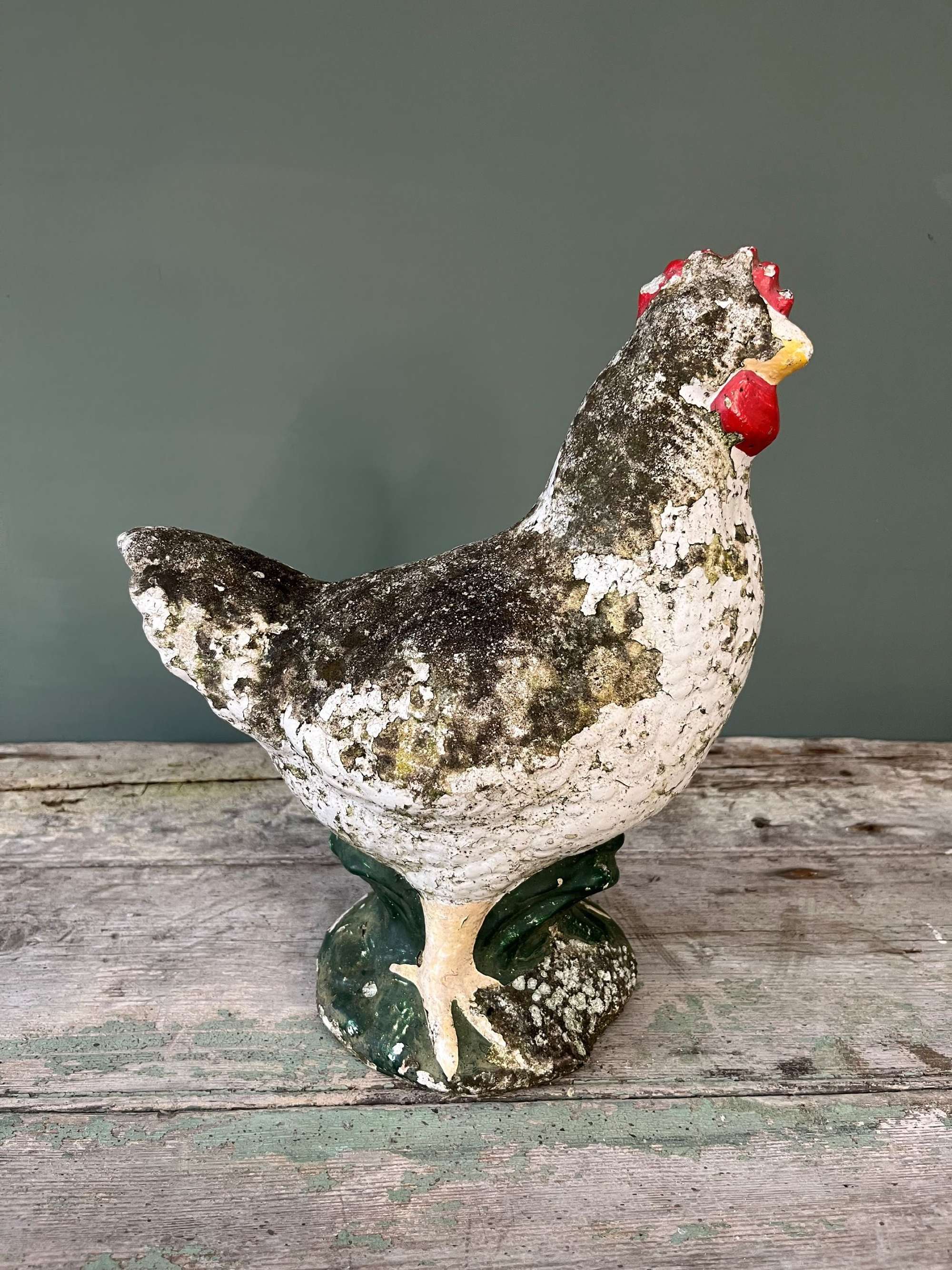 Vintage French Stone Chicken