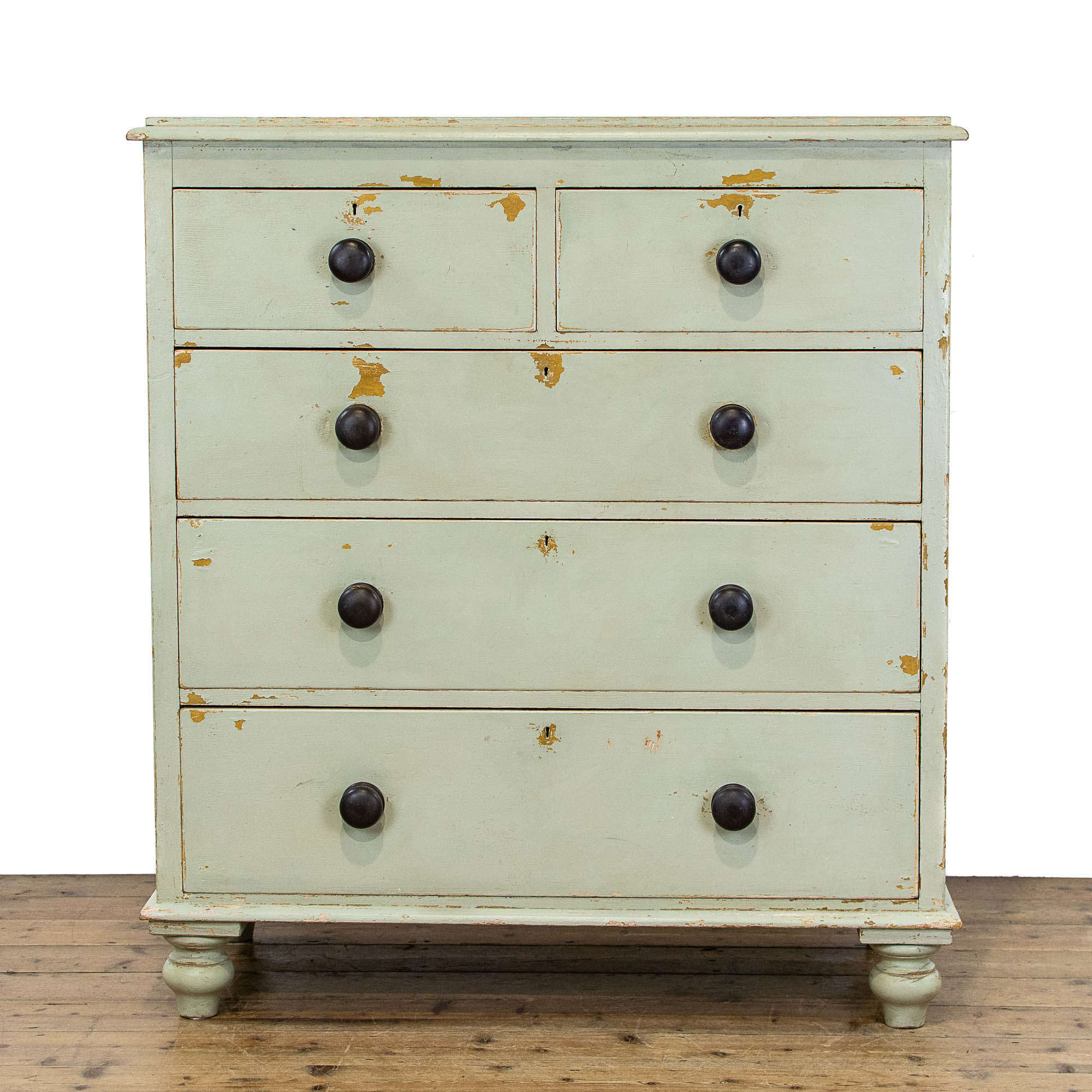 Victorian Antique Painted Pine Chest of Drawers