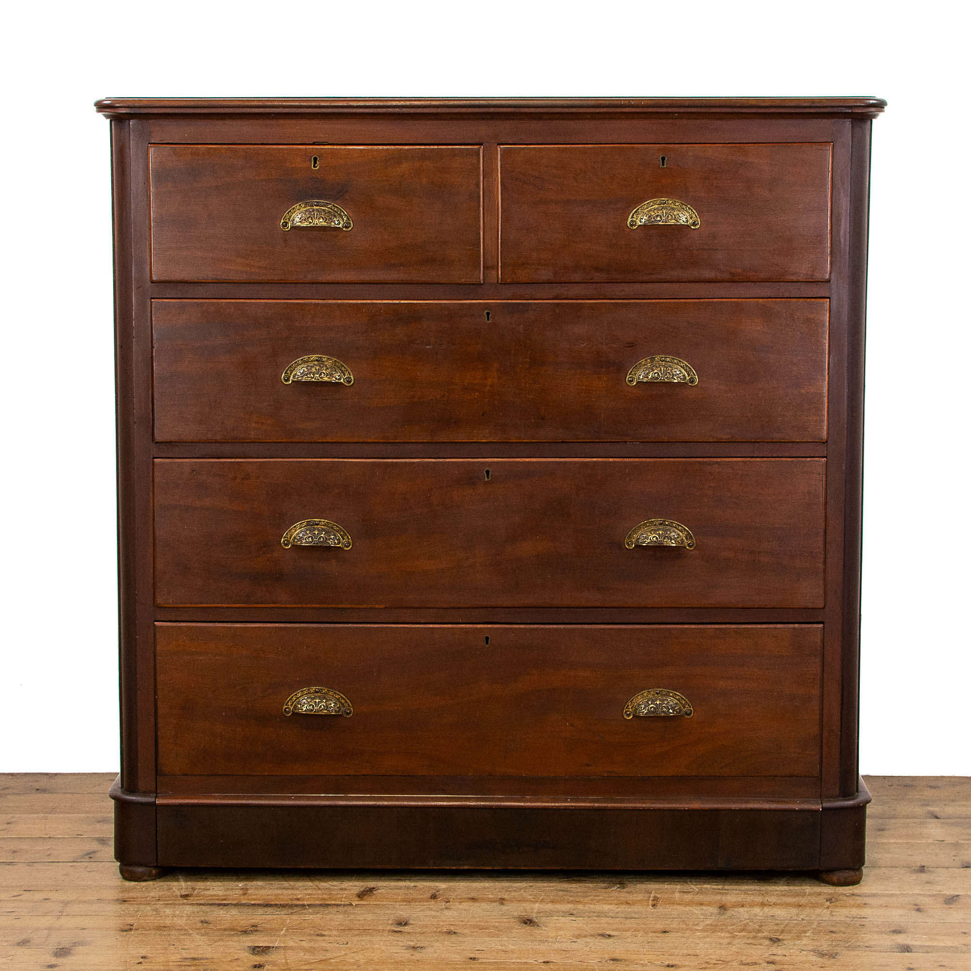 Victorian Antique Mahogany Chest Of Drawers