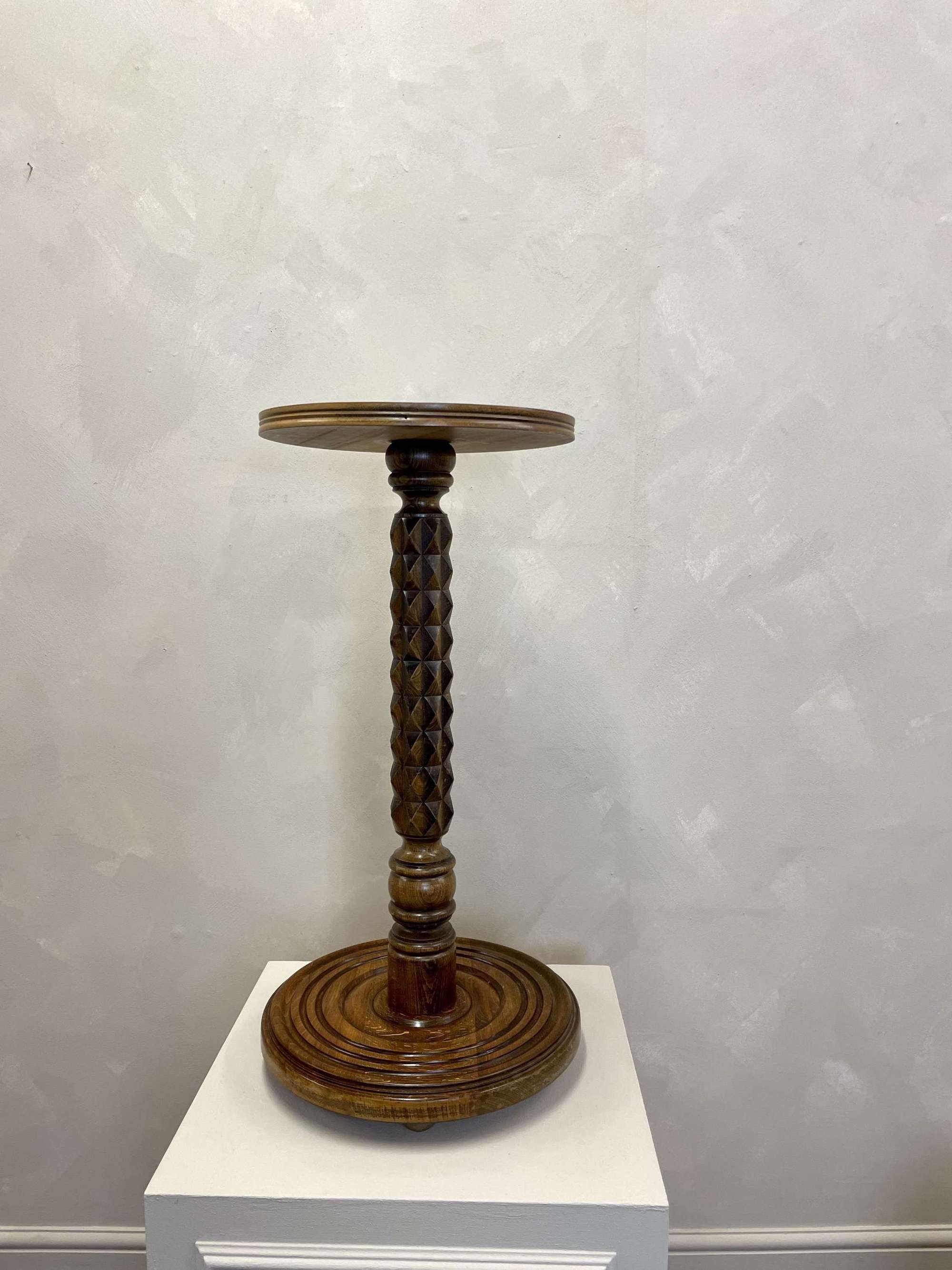 Side Table / Pedestal by Charles Dudouyt