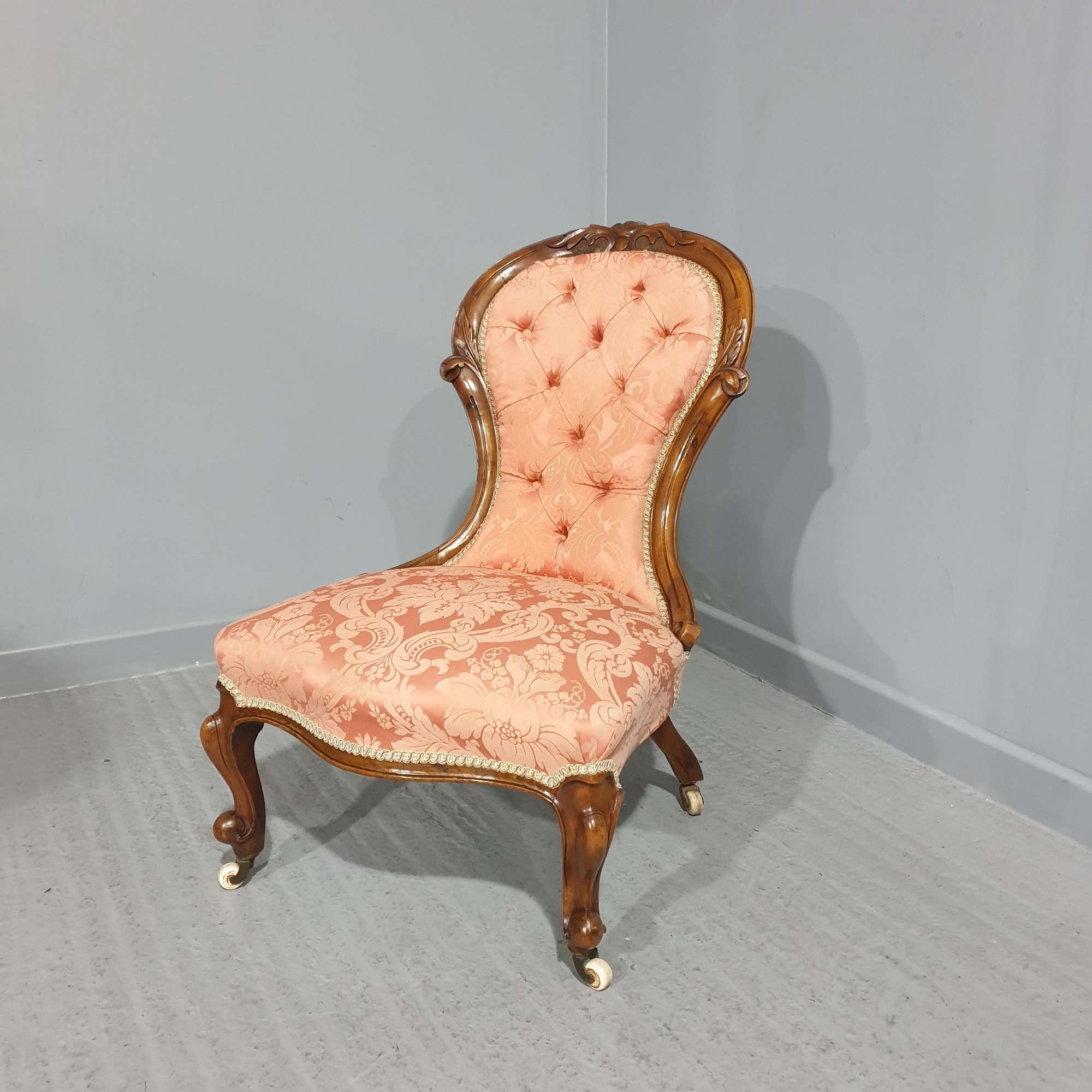 Super Victorian Mahogany Antique Chair