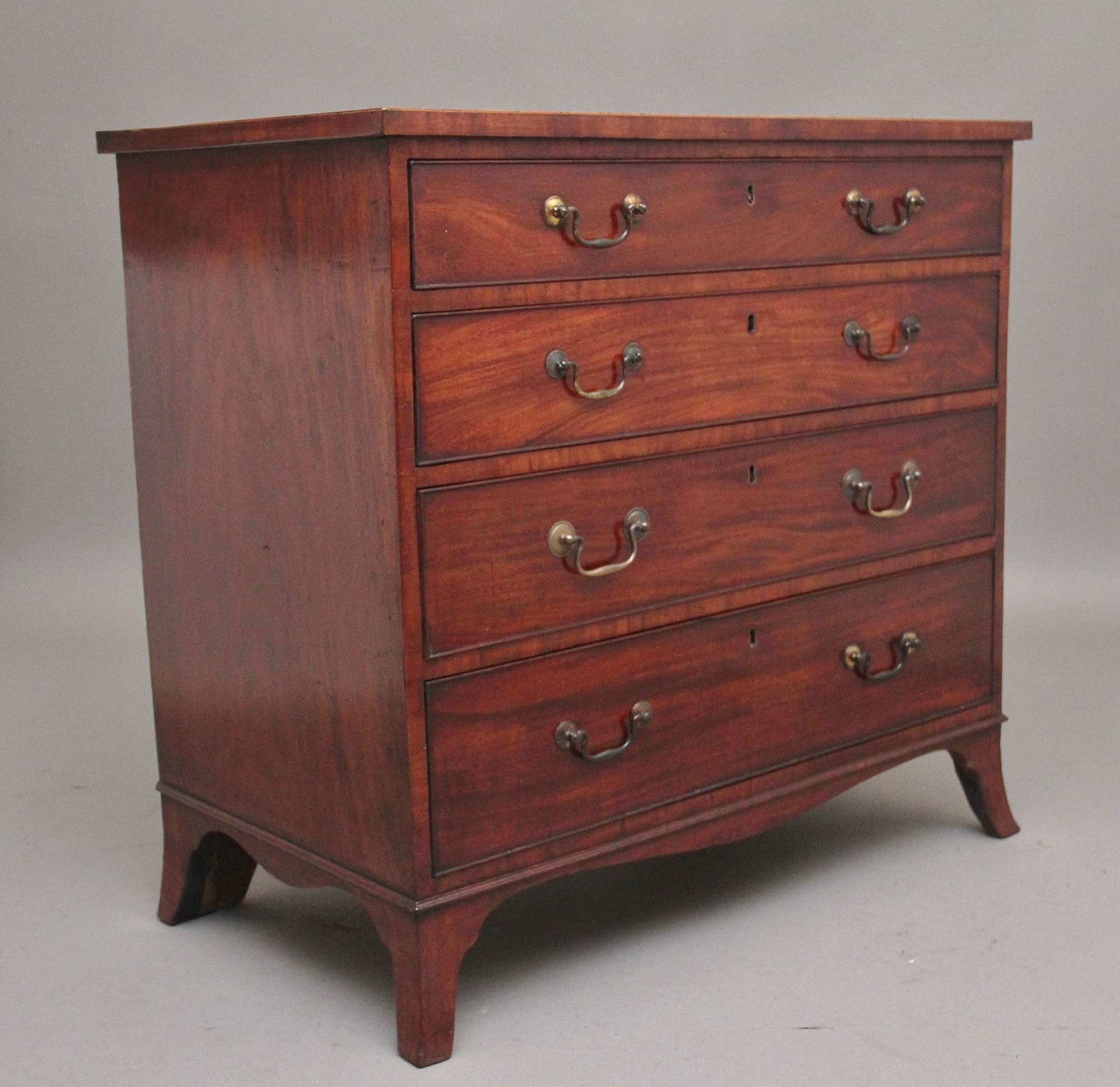 19th Century Mahogany Antique Chest Of Drawers