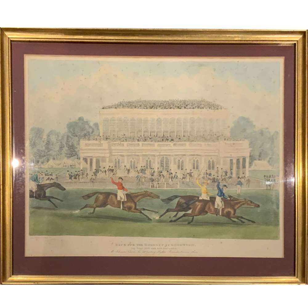 &ldquo;Race for the Goodwood Gold Cup&rdquo; James Pollard (1792&ndash;1867)