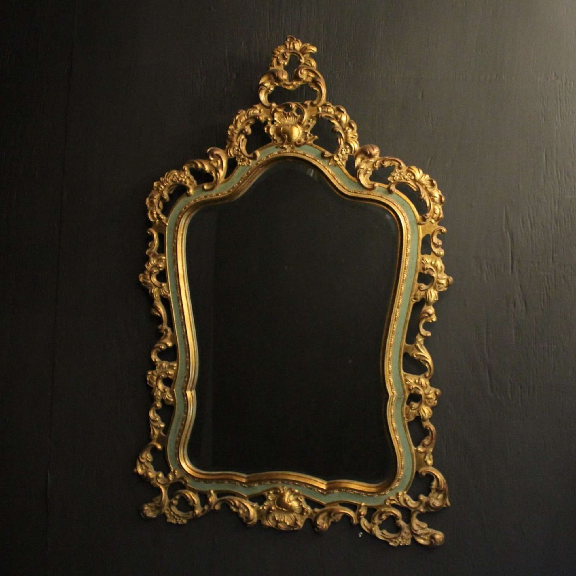 Italian Florentine Gilded Bevelled Mirror