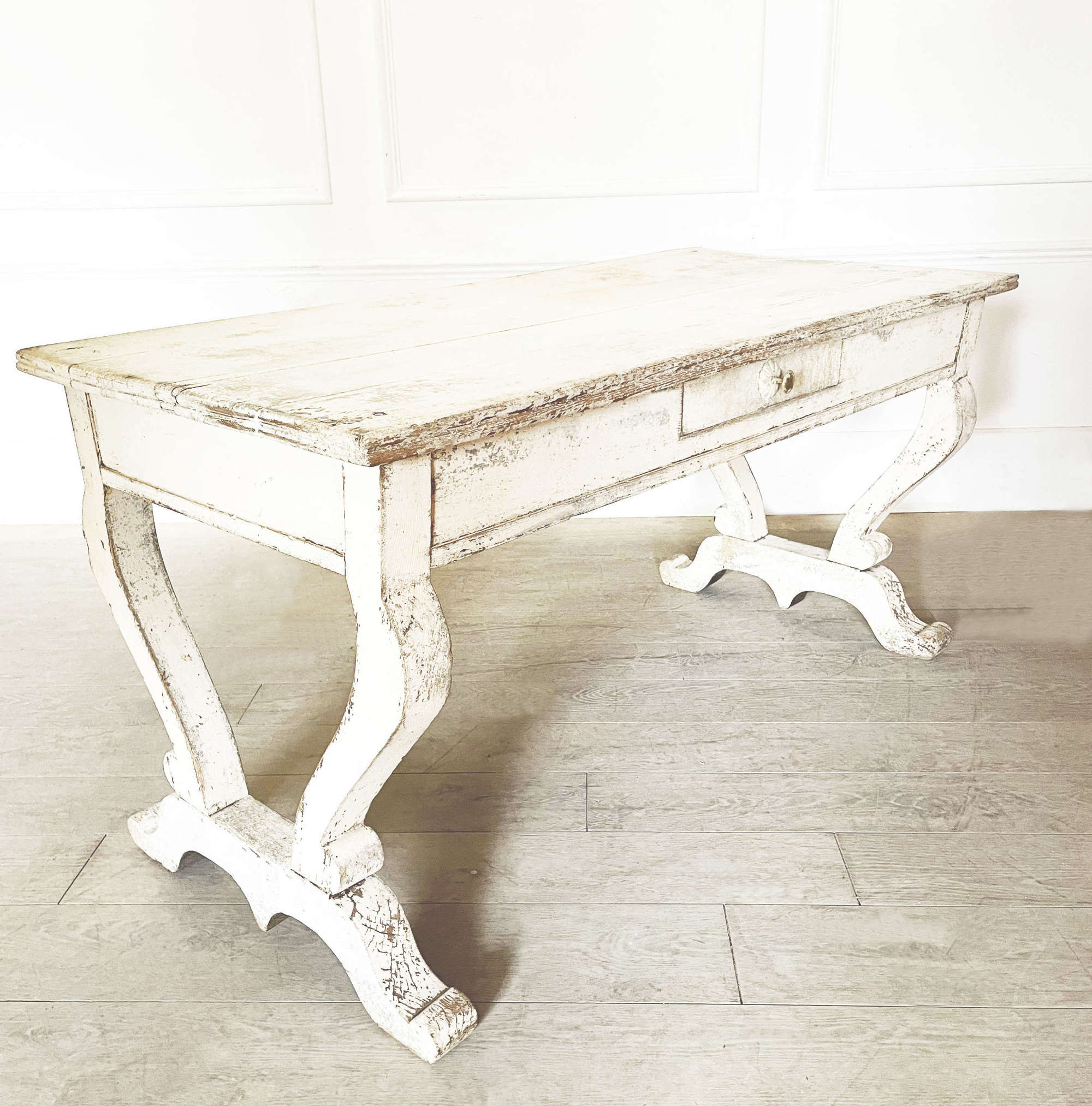 19th c French Drapers Console Table - circa 1890