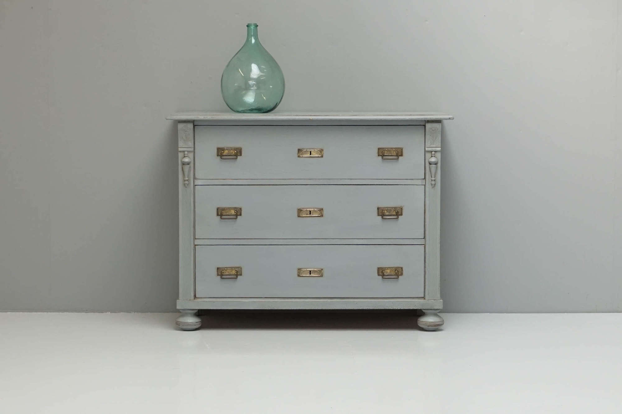 Painted Continental Chest of Drawers