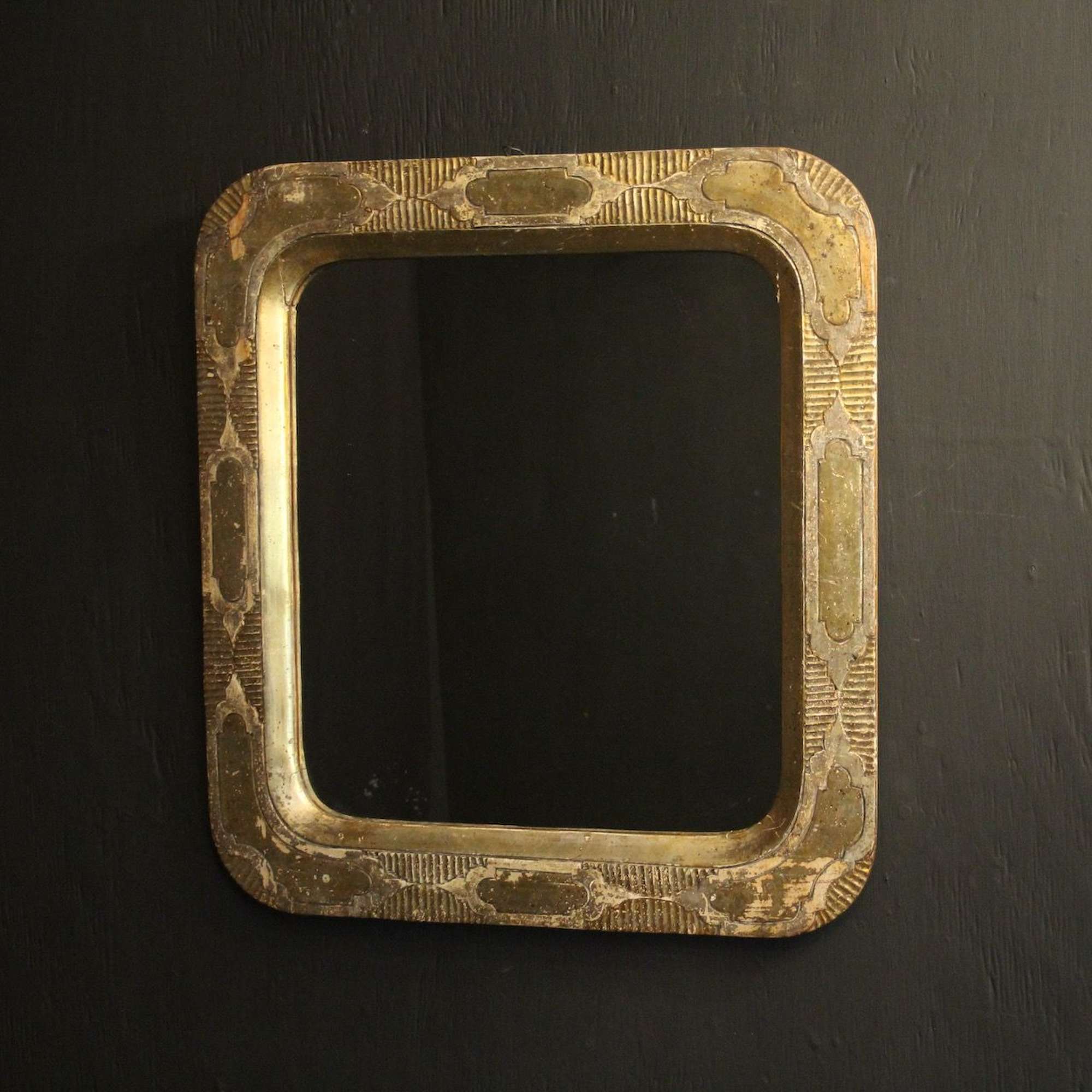 French Late 19th C Gilded Antique Mirror