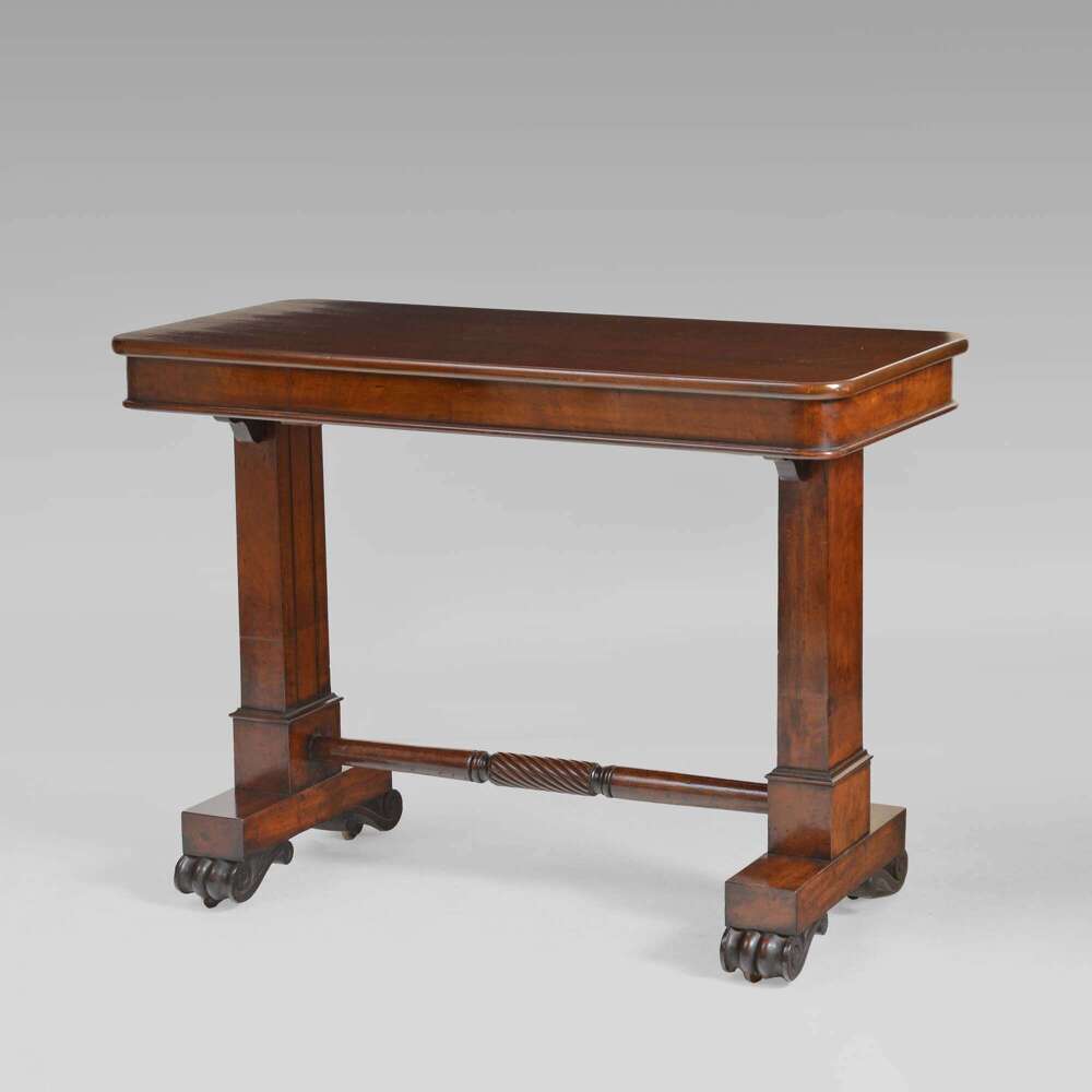 Regency mahogany metamorphic buffet