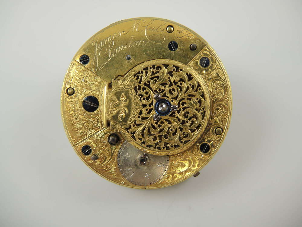 English Duplex fusee movement by Jas McCabe c1815
