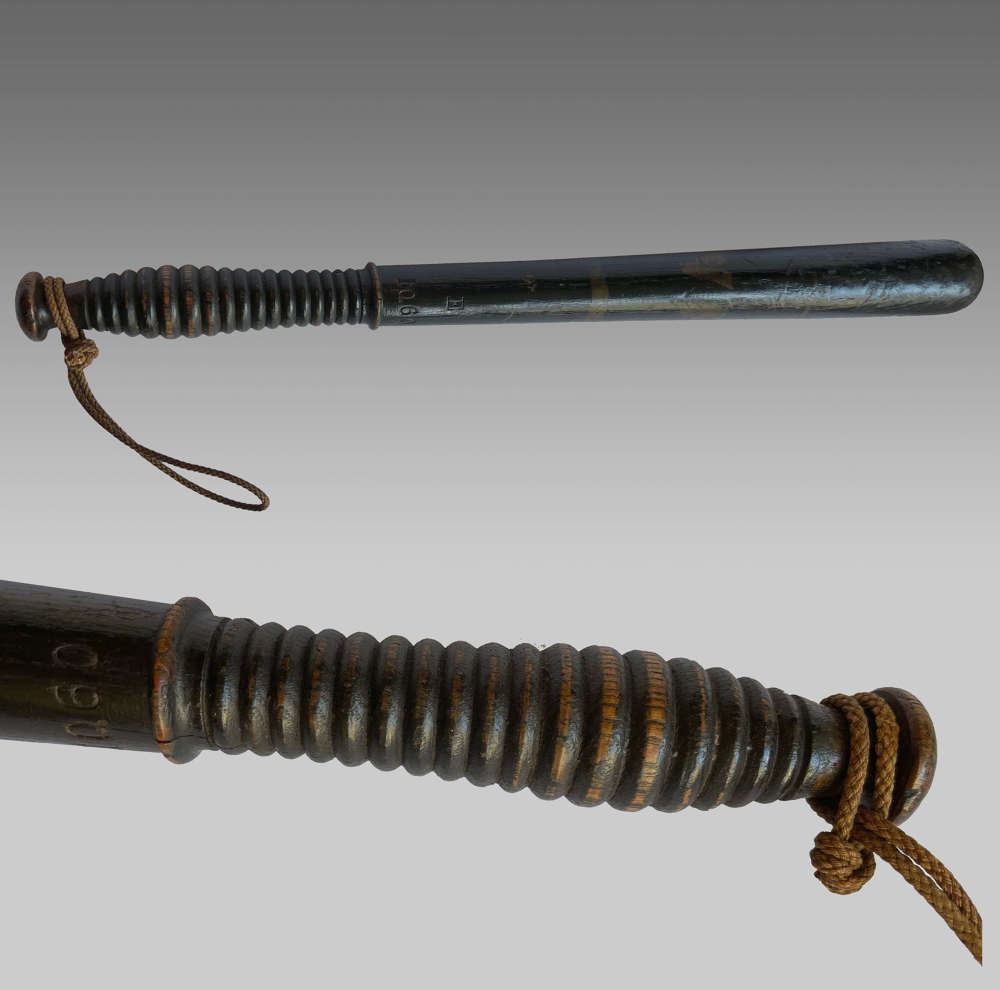 19th century police constable's truncheon