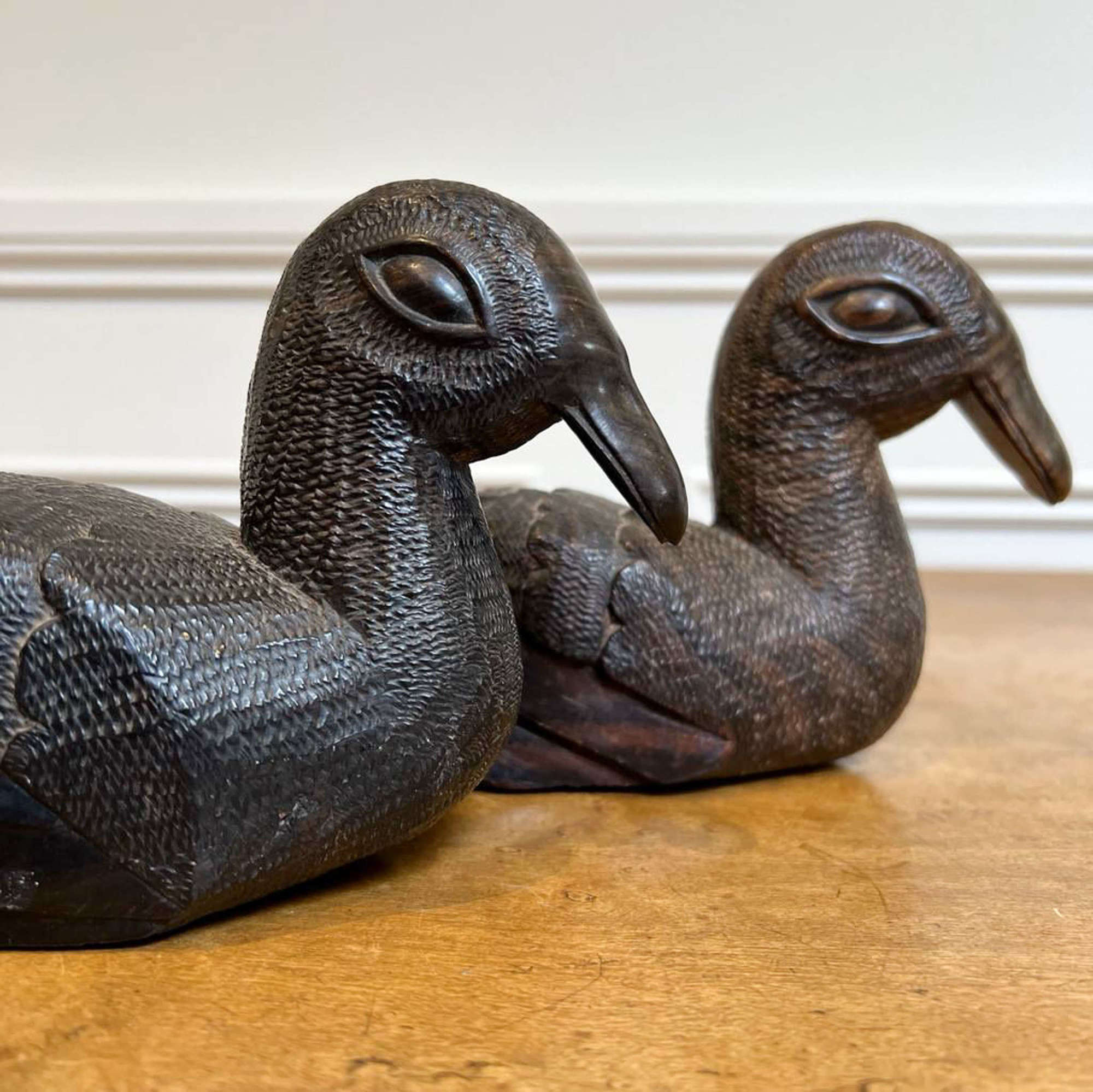 A Pair of Anglo Indian Duck Decoys
