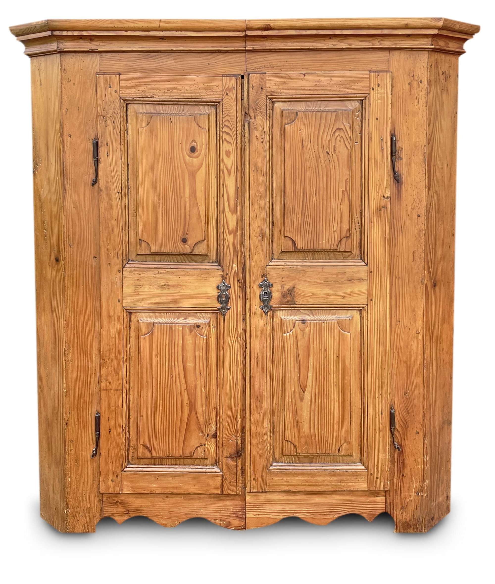 Two-door fir wardrobe 18th Century