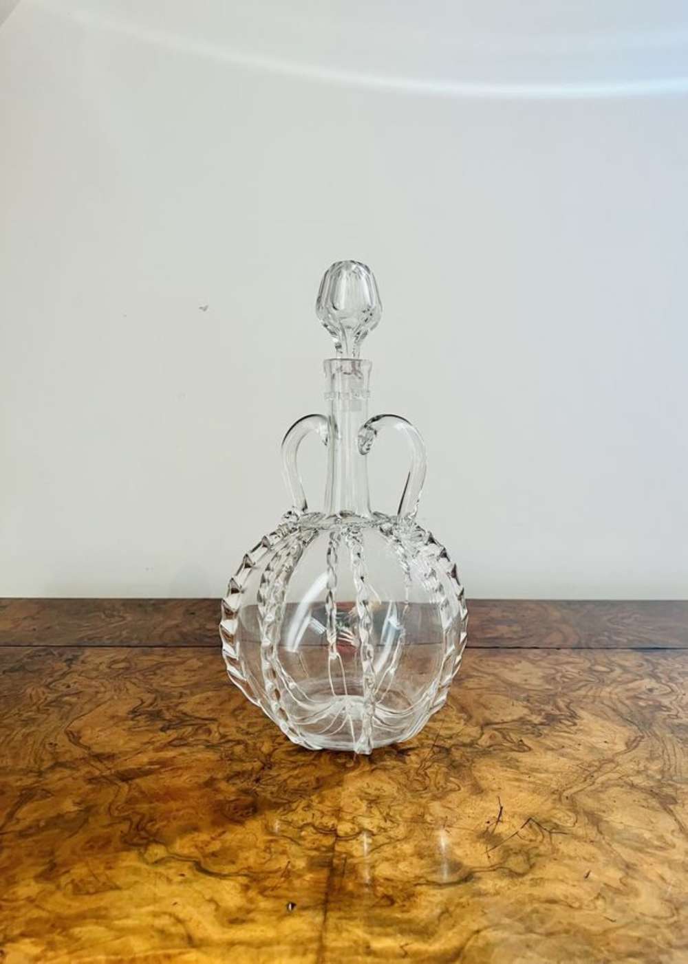 Fantastic Quality Georgian Dutch Decanter