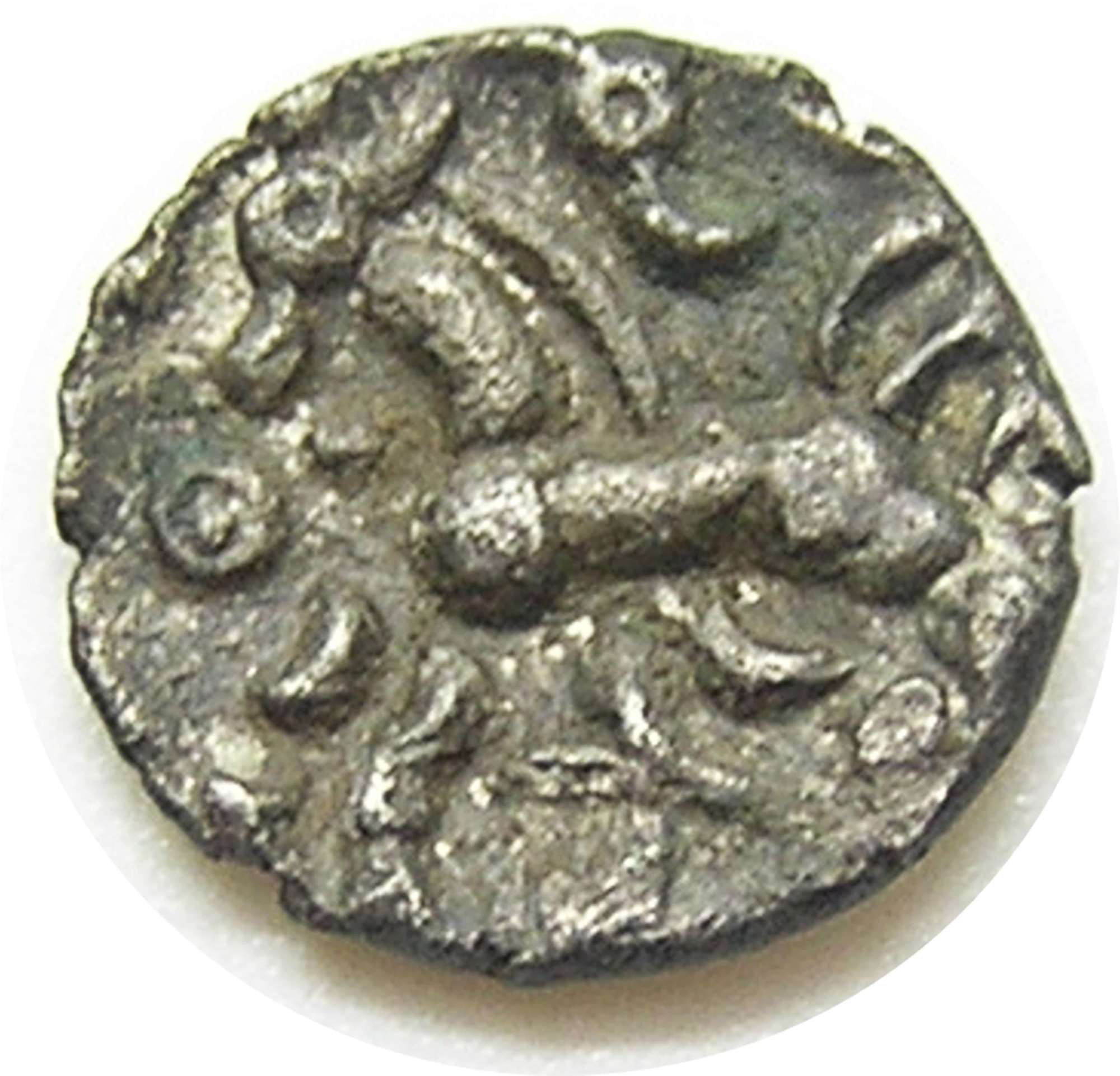 Ancient British Dobunni Silver Unit Cotswold Eagle type