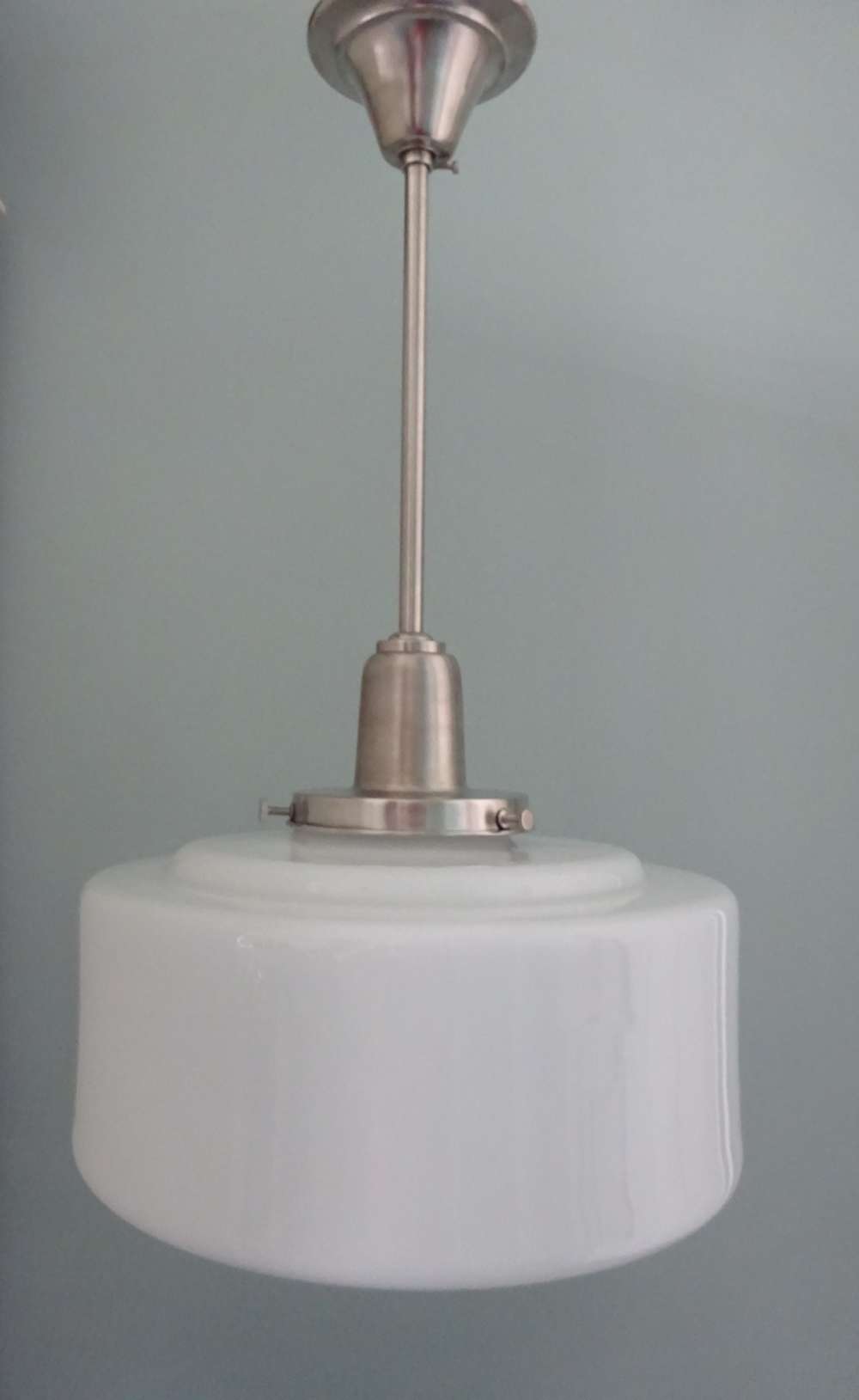 Opaline Stepped Pendant Light