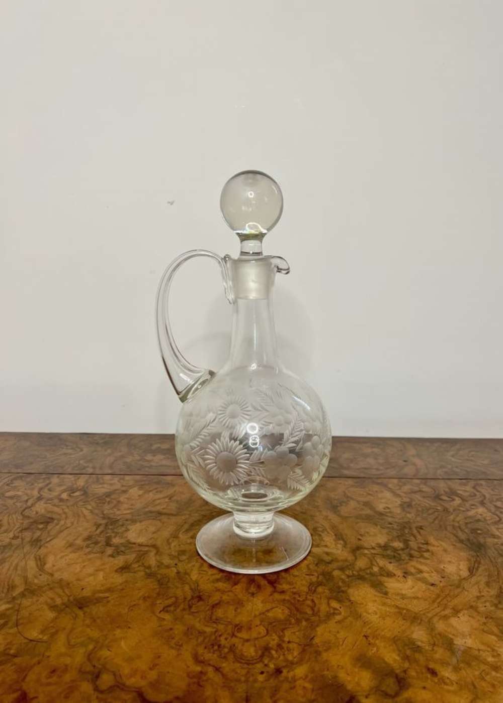 Fantastic Quality Antique Victorian Glass Ewer