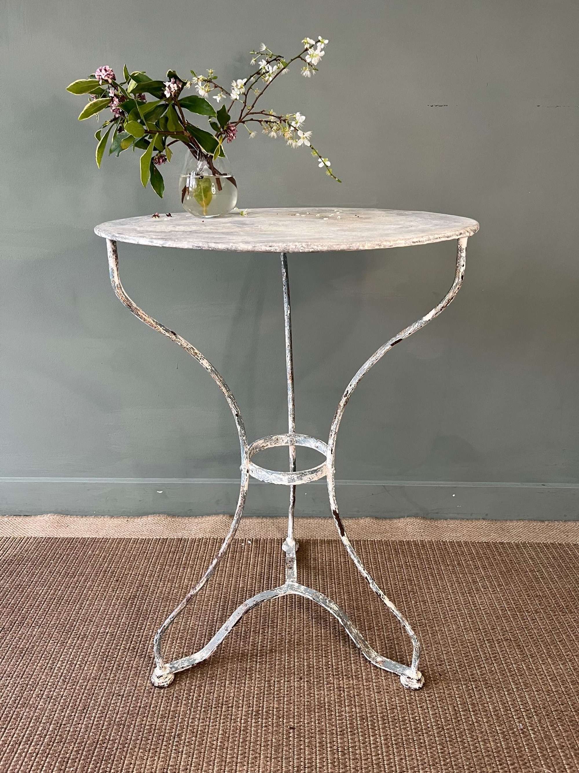 French Bistro Table - White