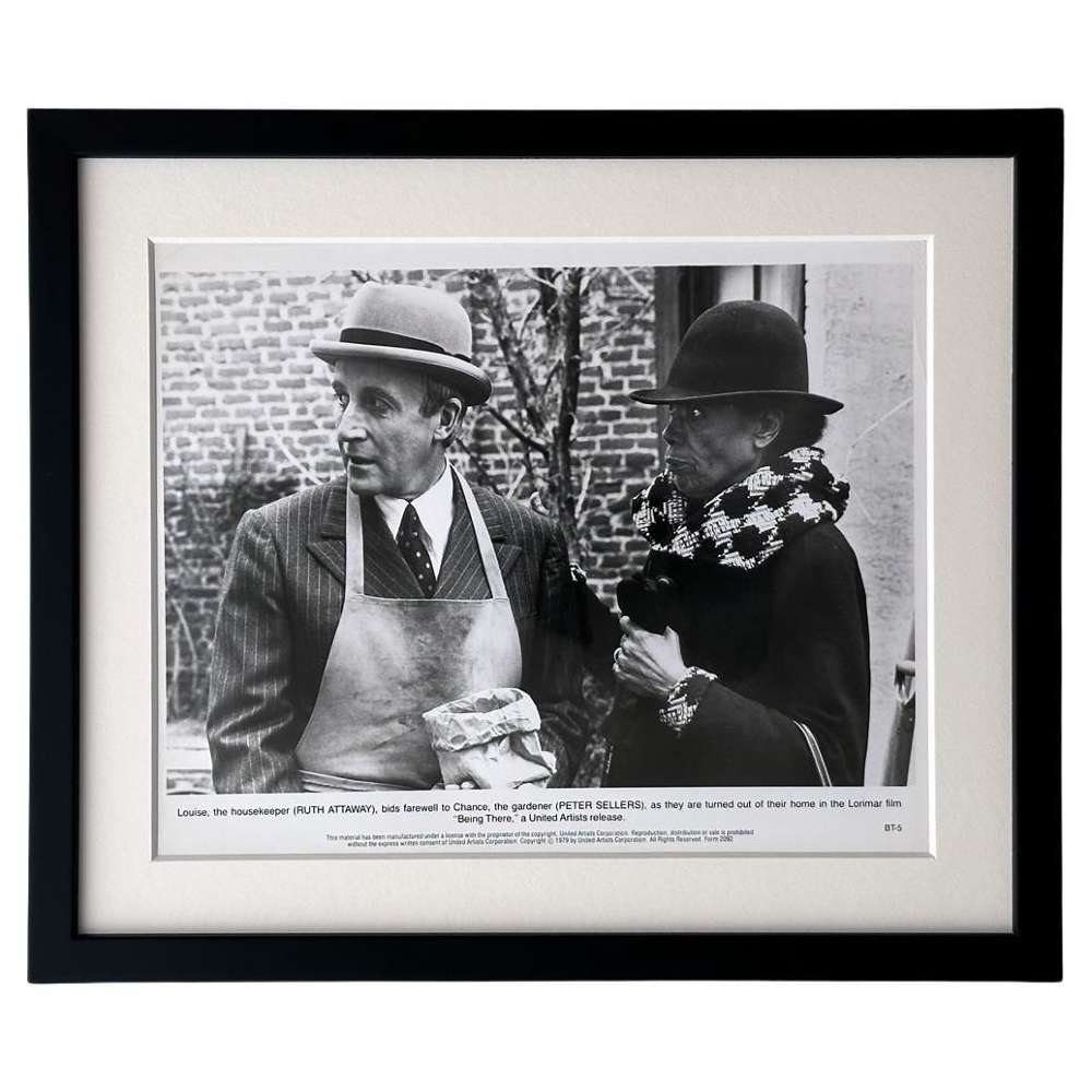 Being There  Publicity Film Still 1979 Peter Sellers  - Framed