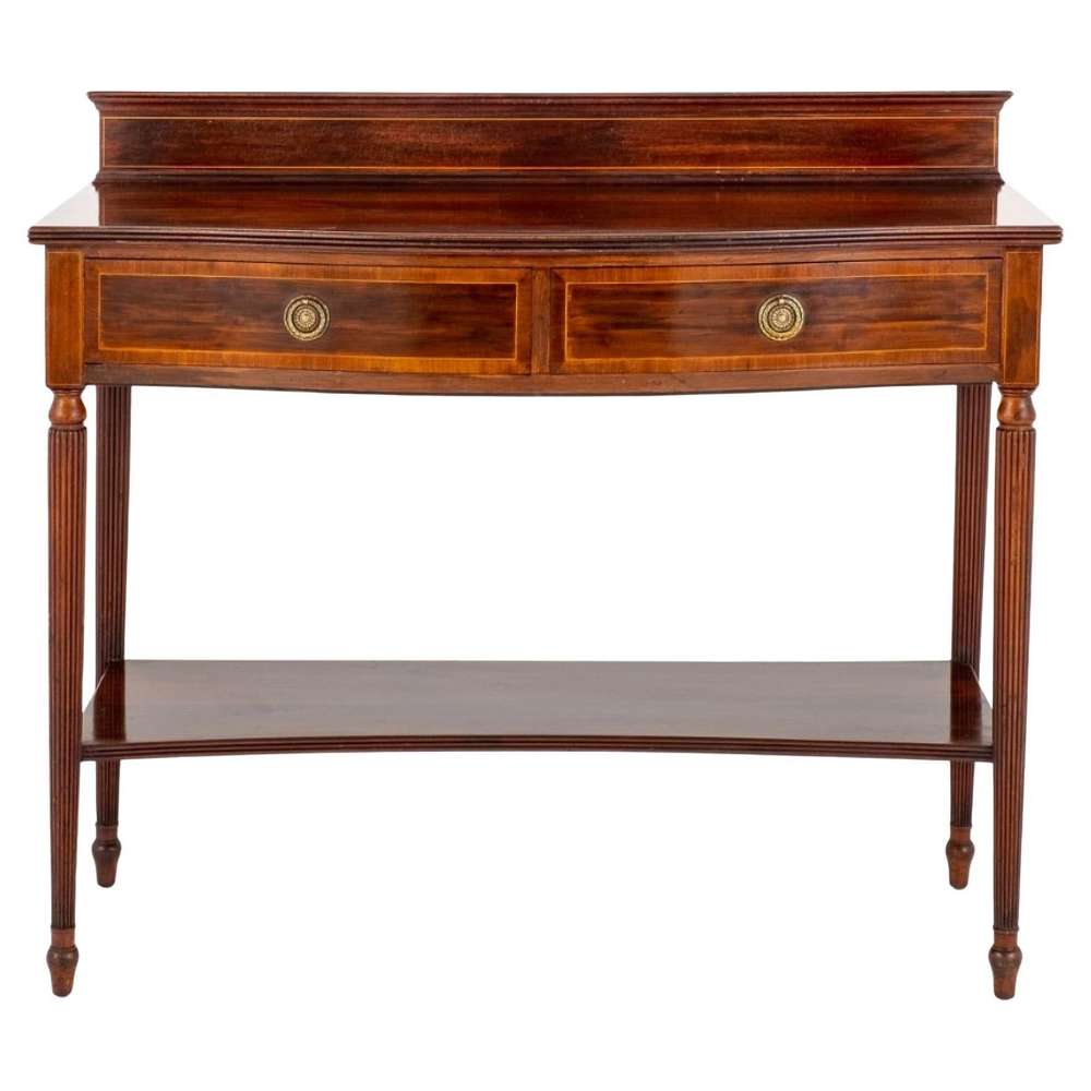 Victorian Server Antique Sideboard Maple And, Circa 1900
