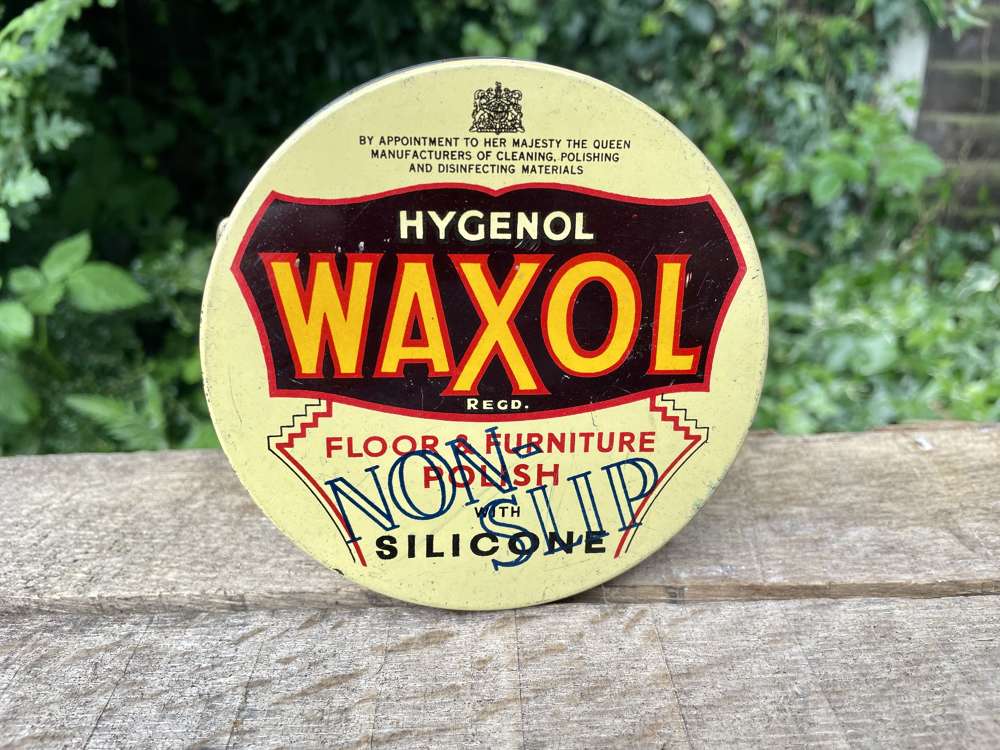 Waxol Leeds Furniture Polish Tin c1950s