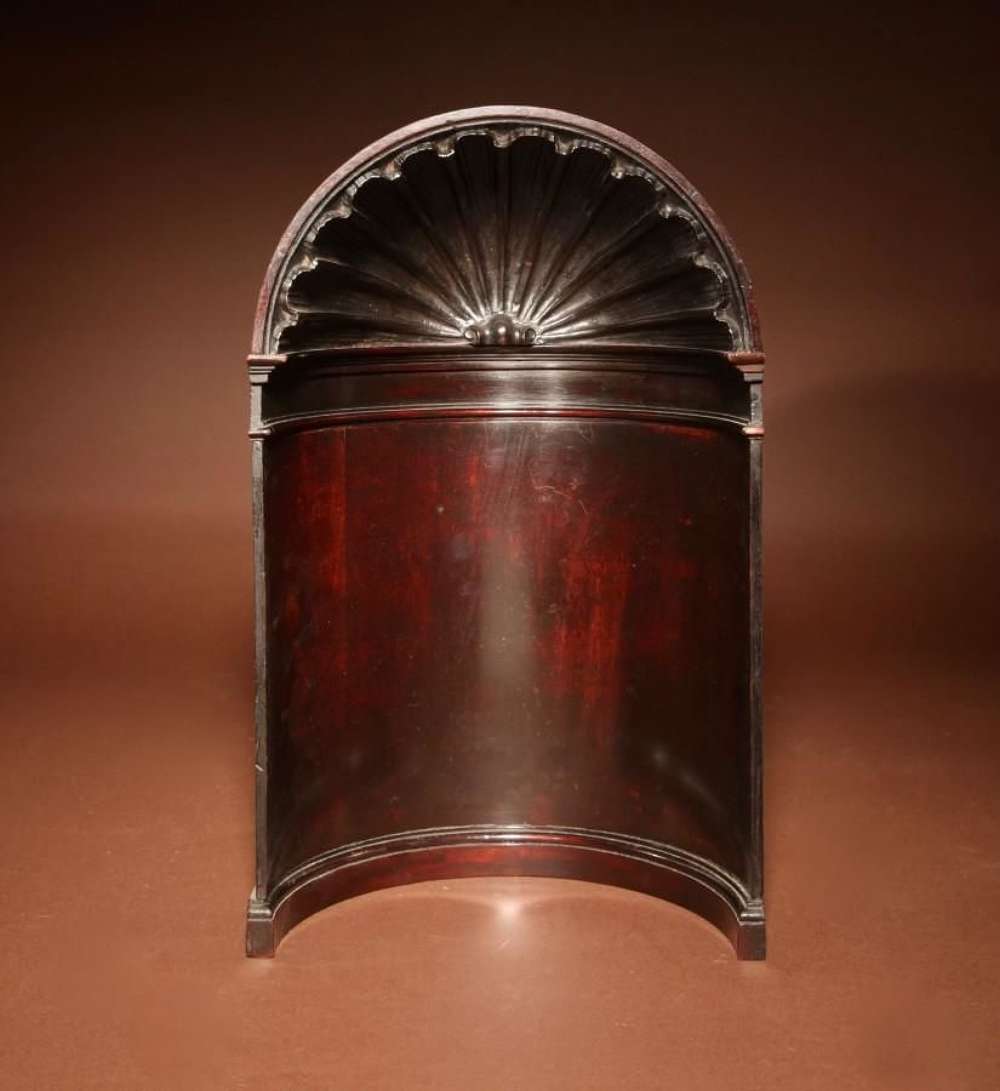 Mahogany American Chippendale Architectural Model Of An Alcove