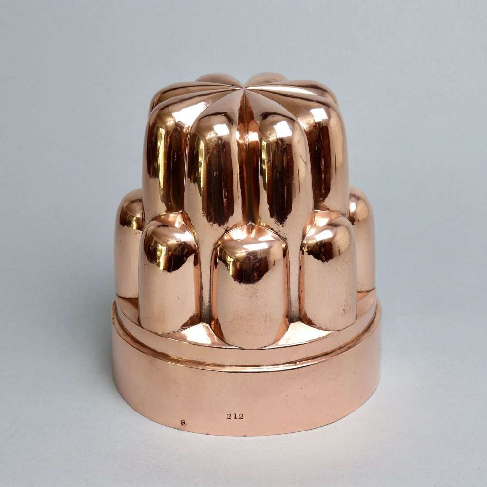 Large,19th Century, Copper Cake Mould