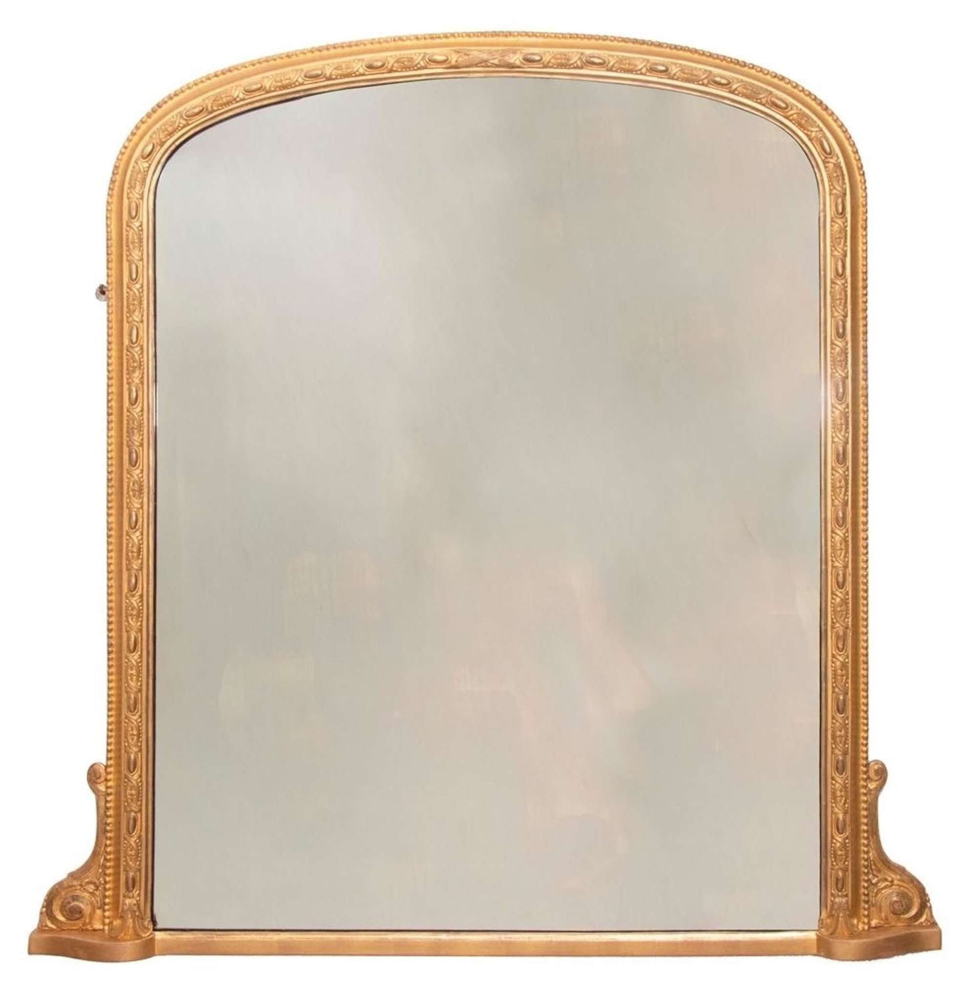 English Antique Giltwood Mirror c.1890