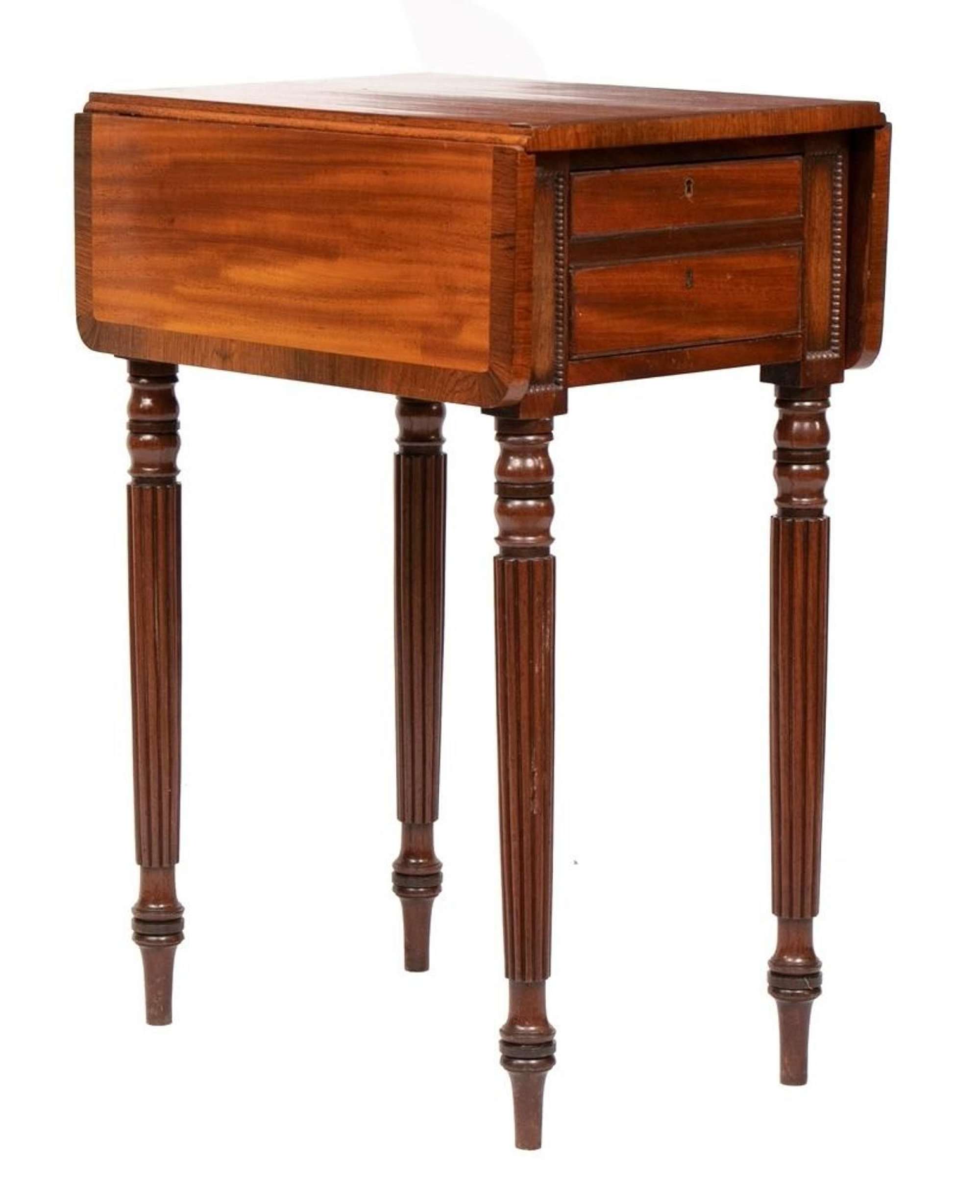 Antique Mahogany & Rosewood Gillows Side Table c.1820
