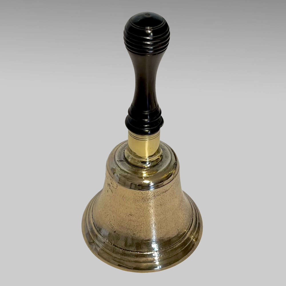 19th century bell metal hand bell