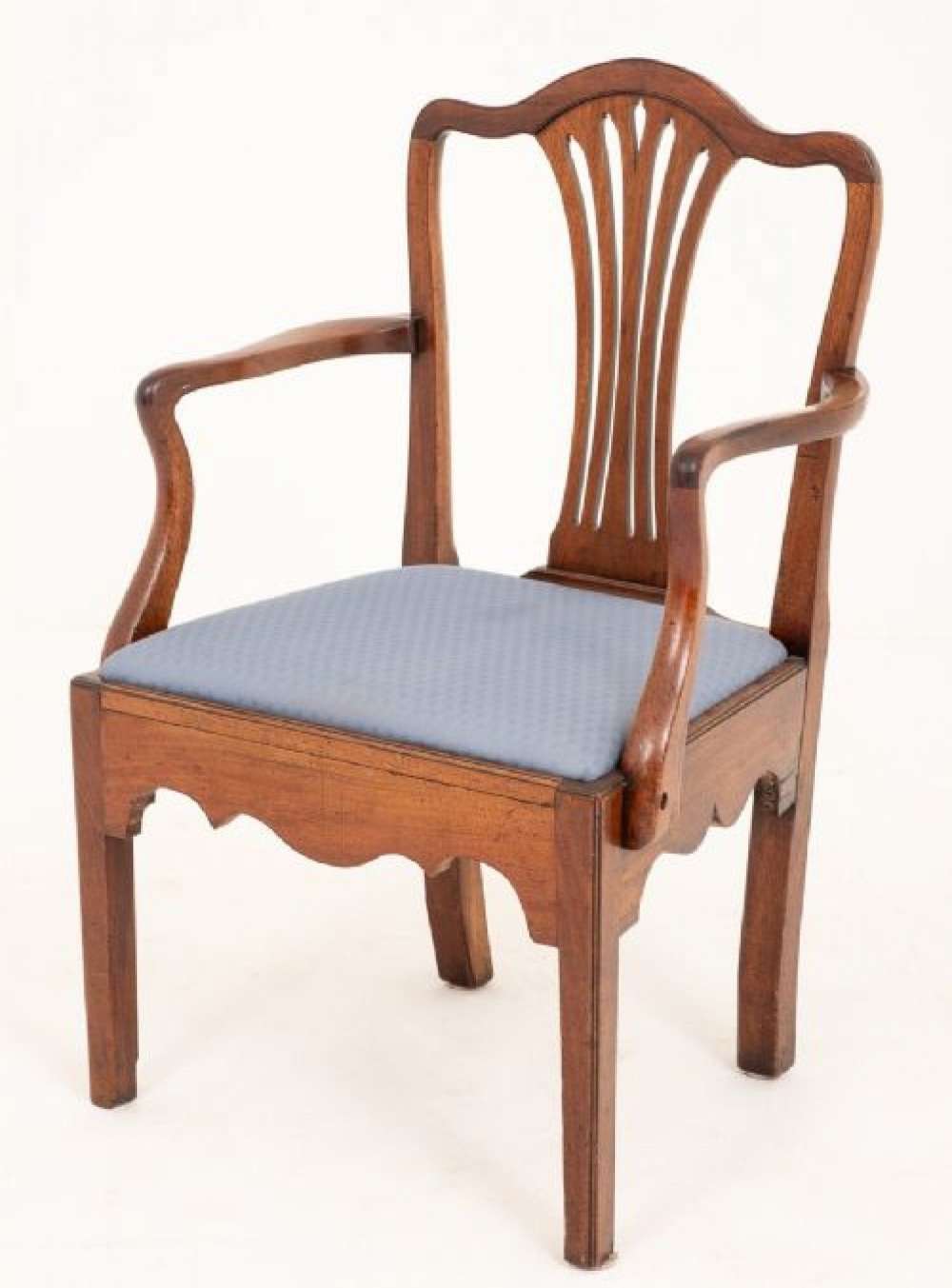 Georgian Mahogany Antique Armchair Circa 1800