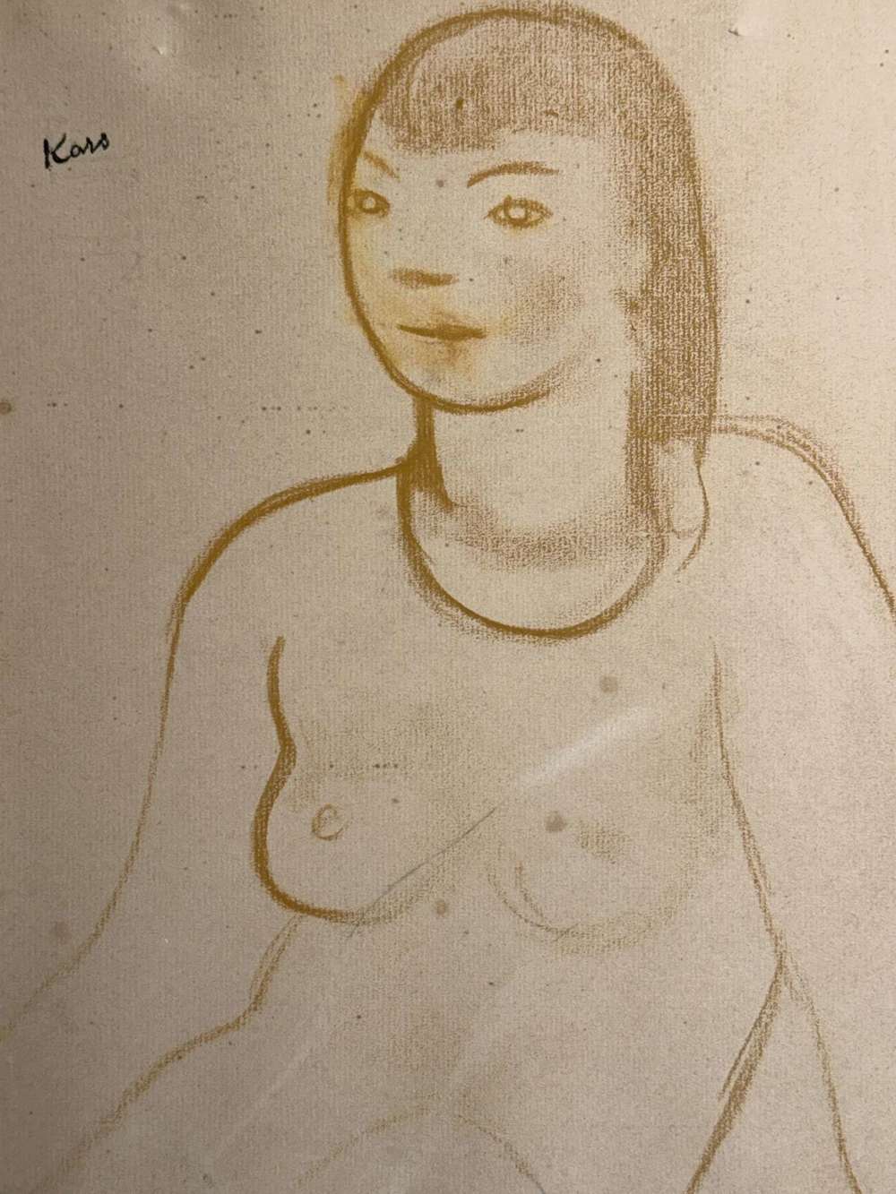 GEORGES KARS NUDE IN BUST FORM