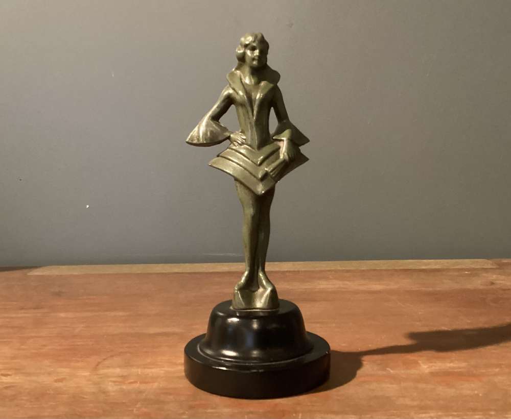 Art Deco cold painted dancer