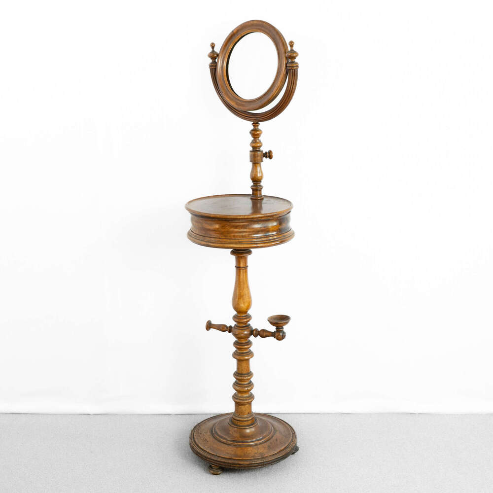 19th Century Shaving Mirror Stand