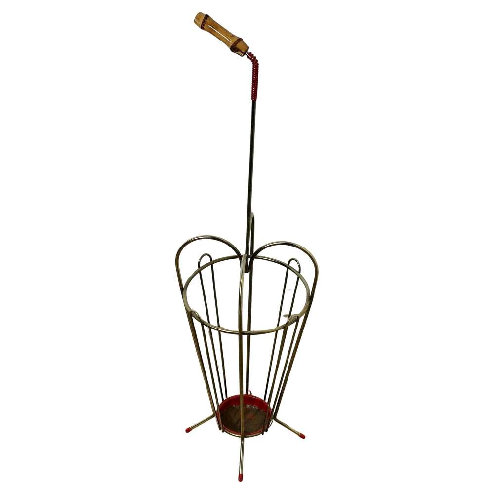 Umbrella Shaped Umbrella Stand, Retro Chic from the 1950s