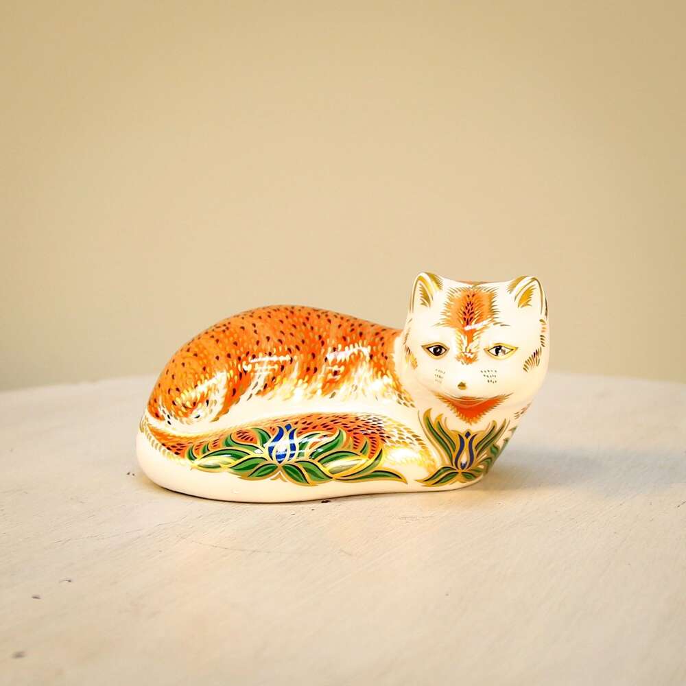 Limited Edition Crown Derby Imari Ware Fox