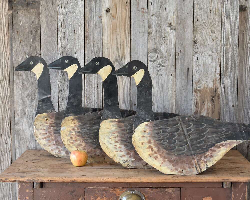 Toleware Goose Decoy.