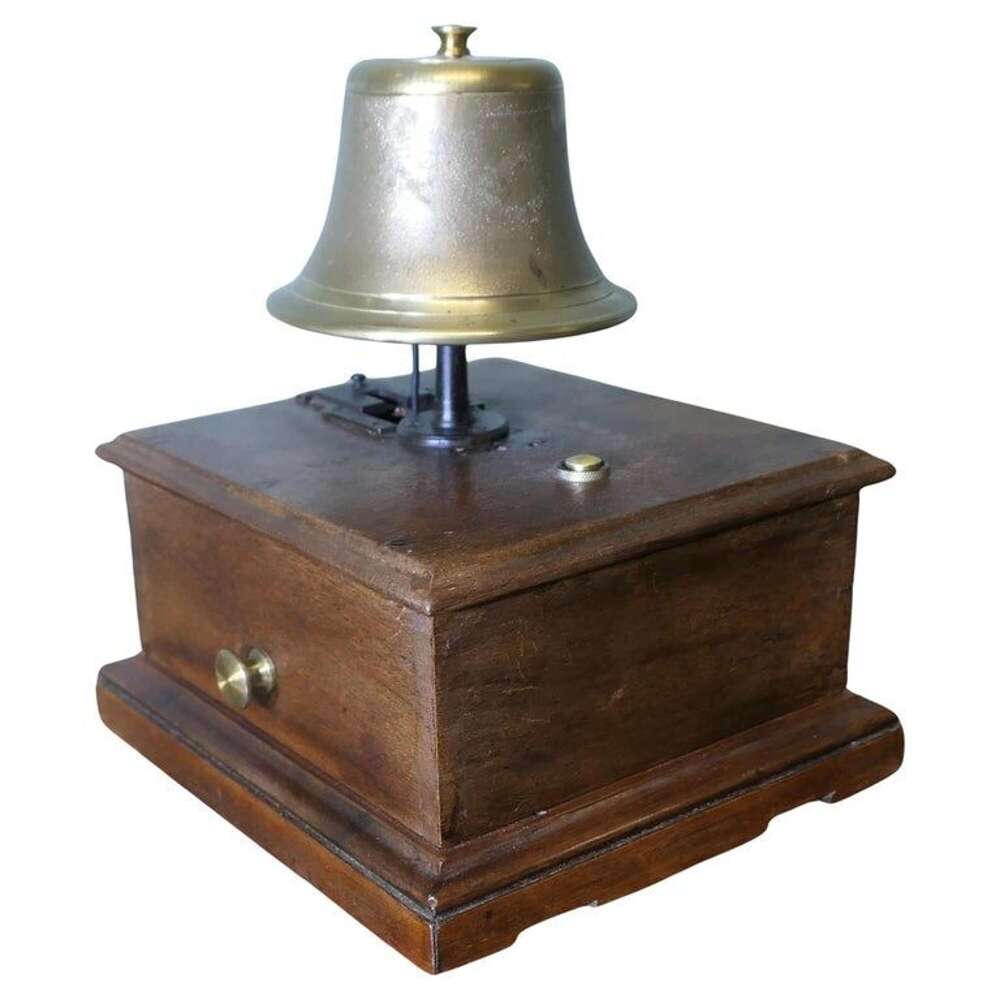 Railway Signal Bell or Quirky Countertop Courtesy Bell