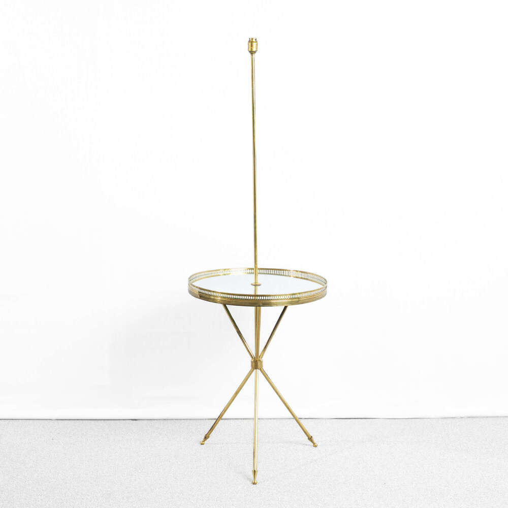 Maison Ramsey Brass Lamp Table