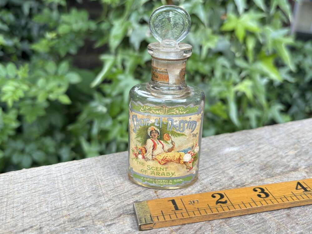 Grossmith London Shem el Nessim Perfume Bottle c1900s