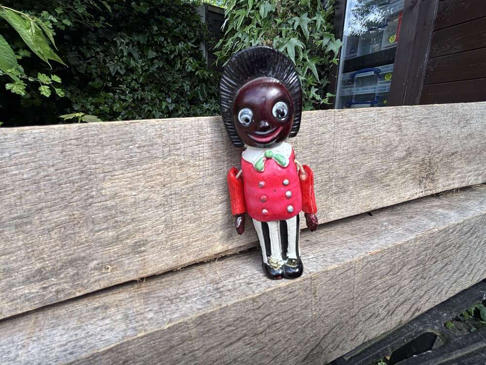 Early Celluloid Golly Toy Doll Figure c1930s Japan