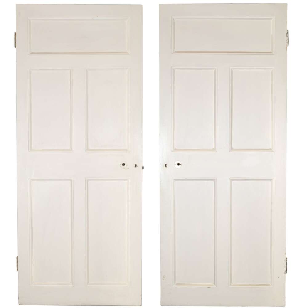 Antique Victorian Five Panel Door - Various Sizes Available