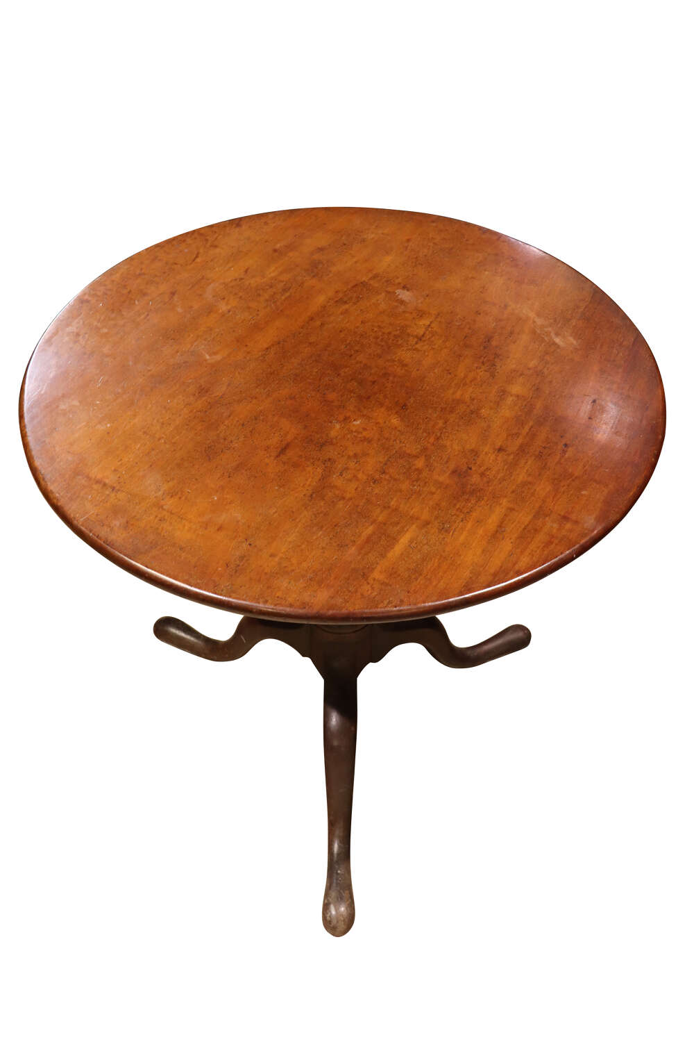 George III Mahogany Tilt-Top Tripod Table