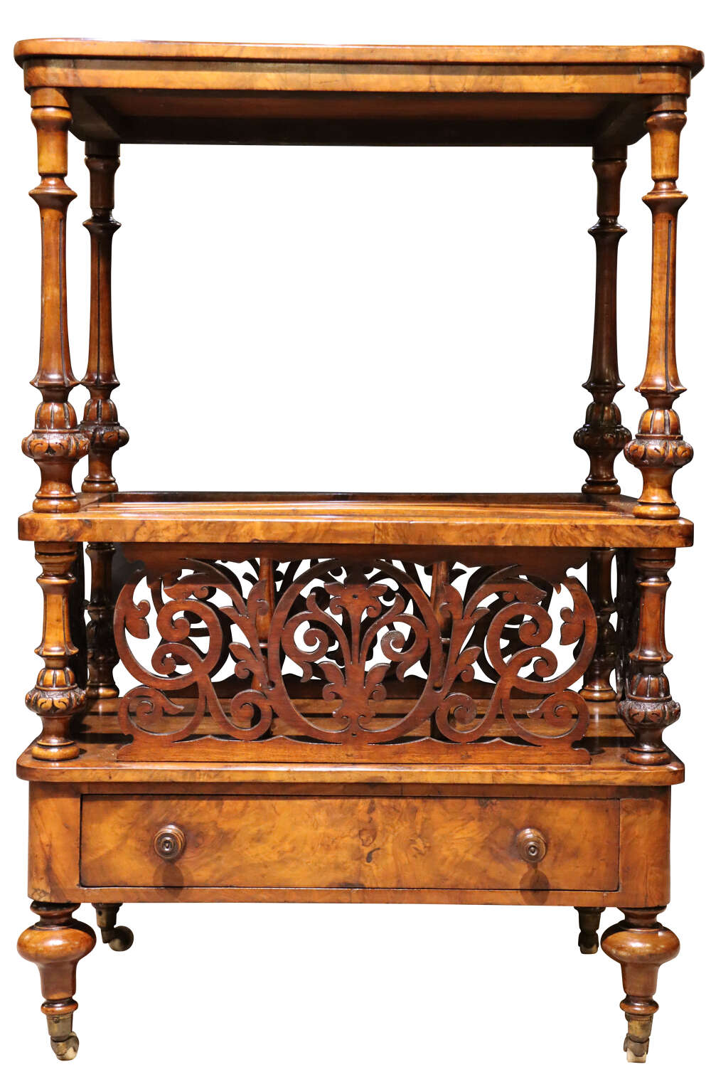 Burr Walnut Canterbury