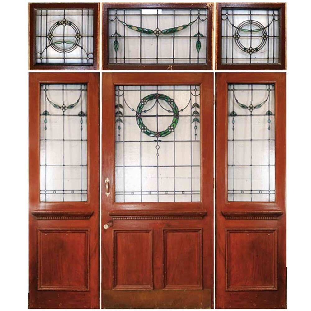 Edwardian Door With Fanlight