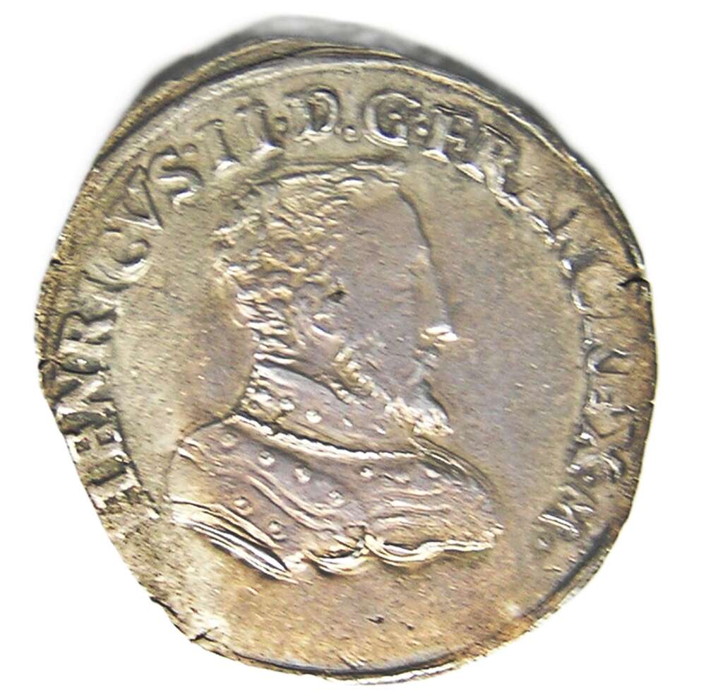 France Scotland: Francis II & Mary Queen of Scots silver Teston